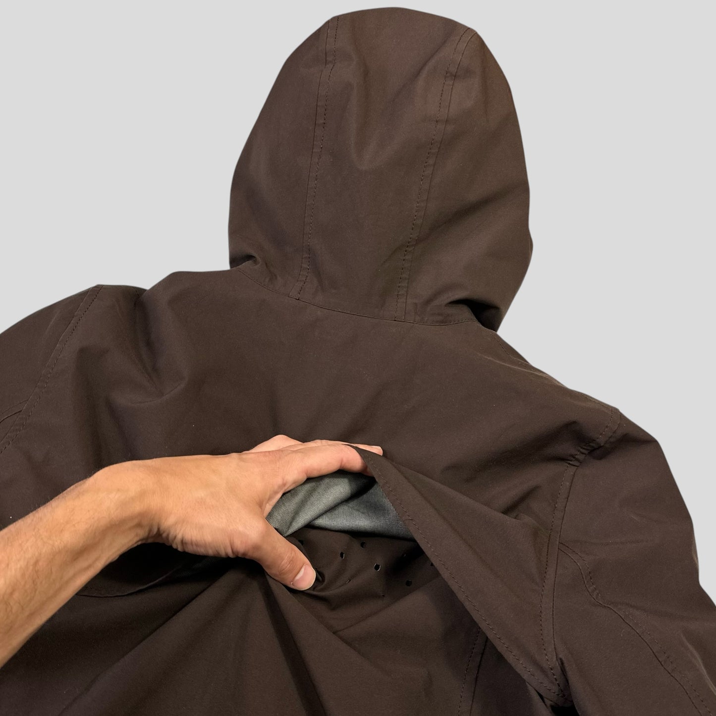 Prada Sport 2002 3 in 1 Brown Ventilated Goretex Technical Jacket - IT46