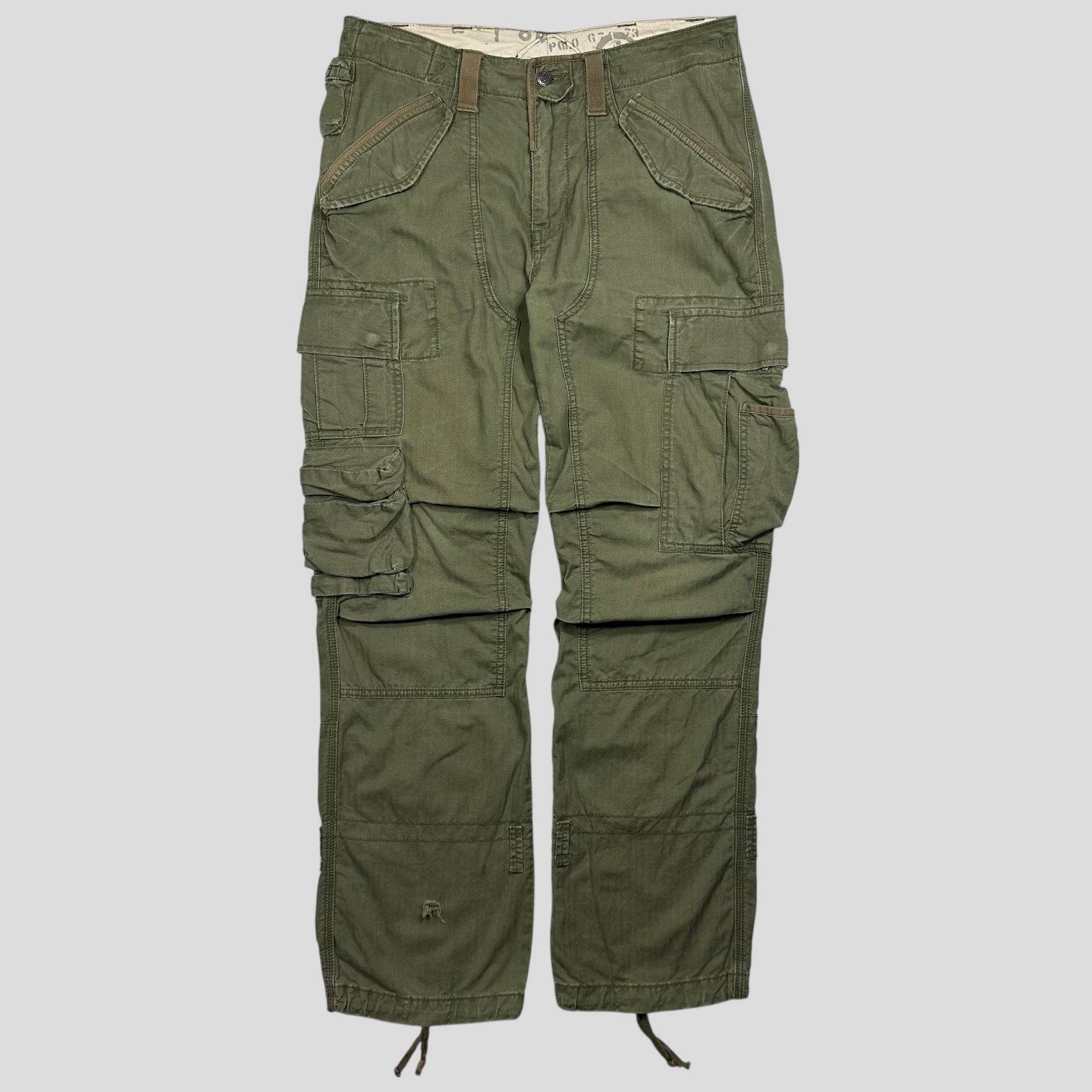 90's「POLO Ralph Lauren」Silk✖Linen Cargo 90´s「POLO Ralph Lauren」Silk✖Linen Cargo