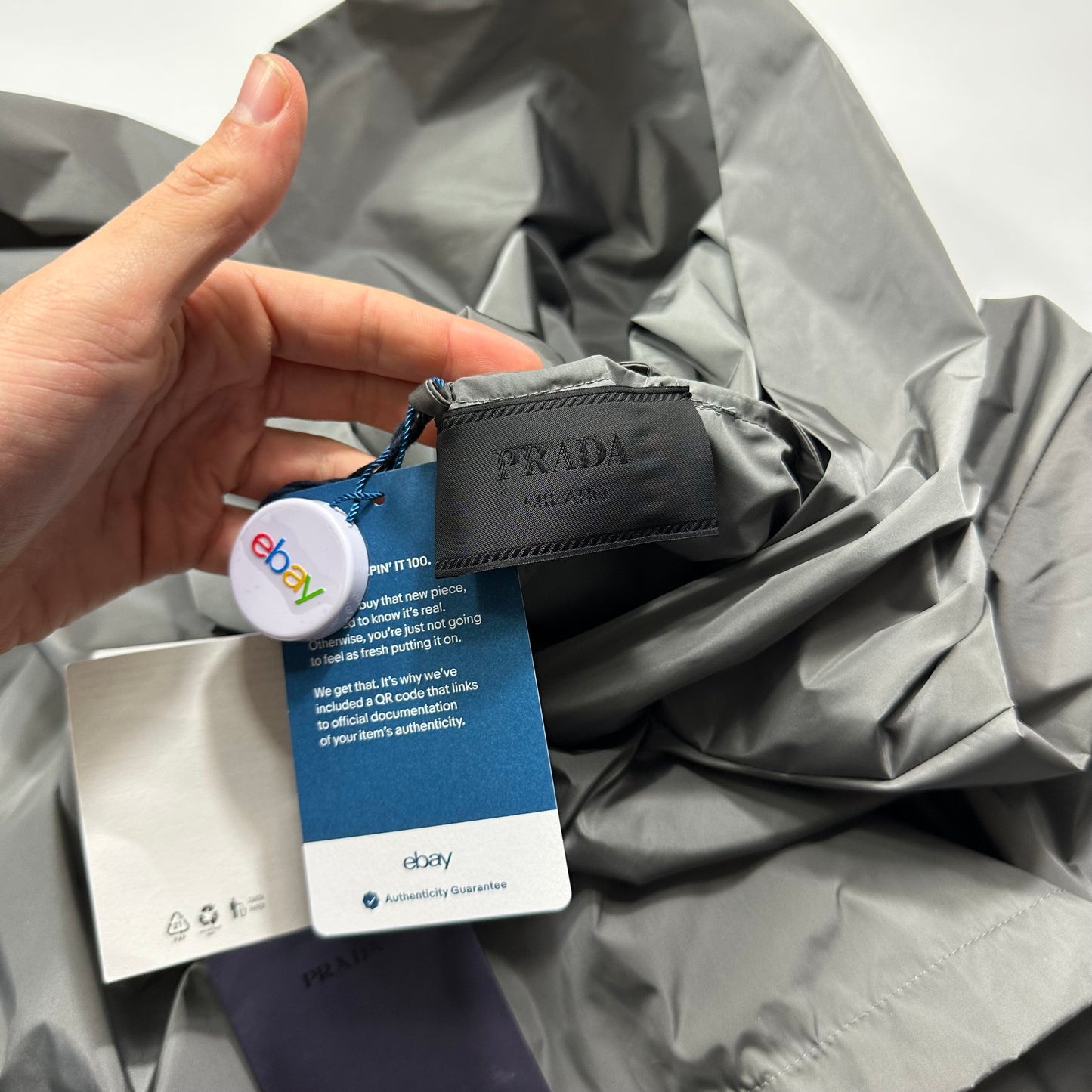 Prada 2024 Light Technical Nylon Smock Jacket + Trousers - L-XXL+