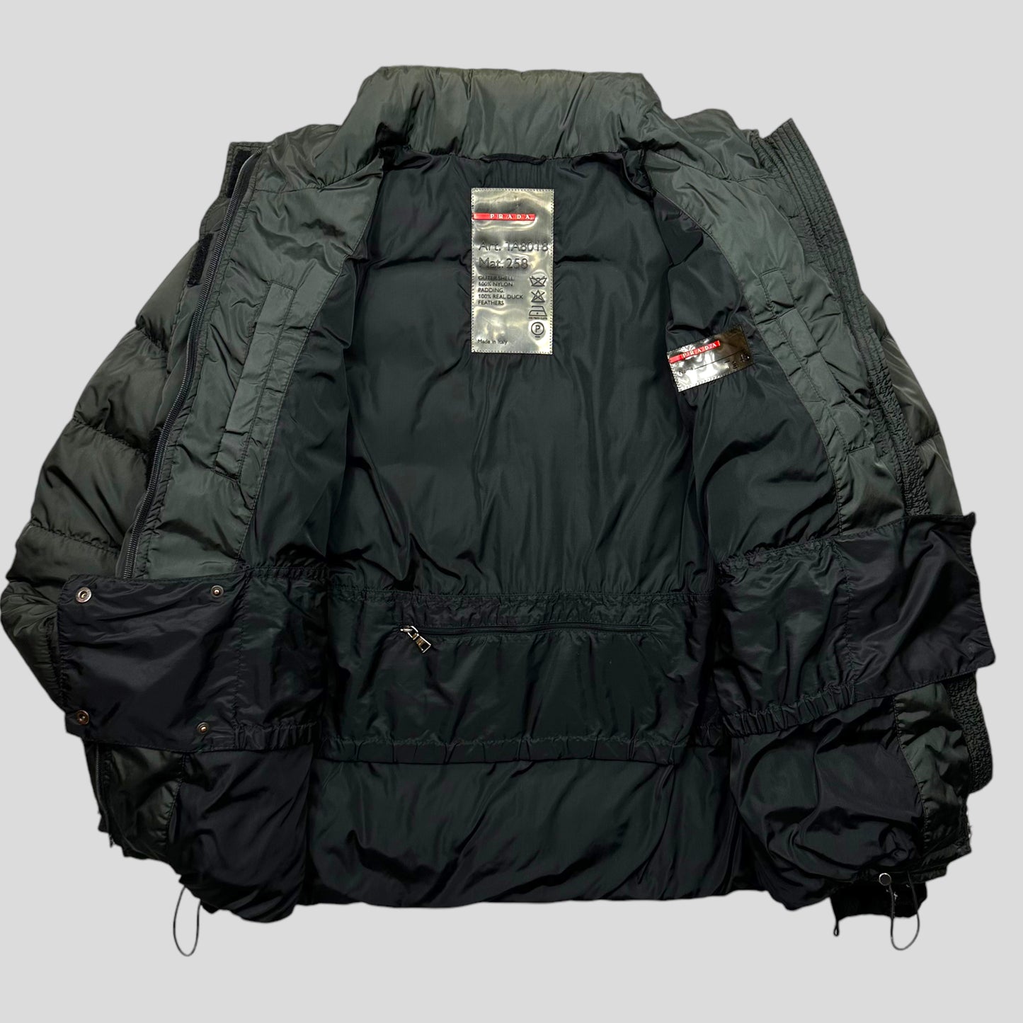 Prada Sport 00’s Nylon Down Technical Toggle Puffer - IT46 (M/L)