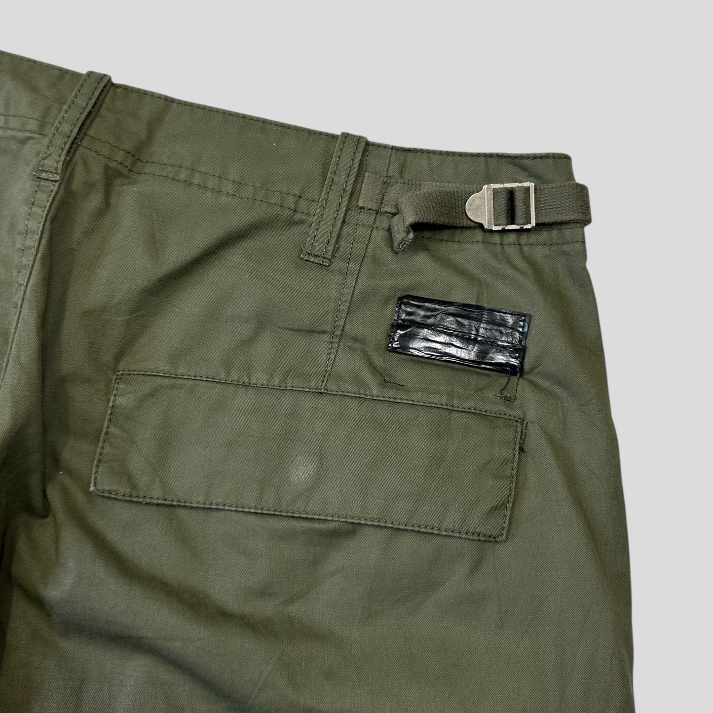 Neighborhood SS20 Embroidered Pocket BDU Cargo Shorts- M