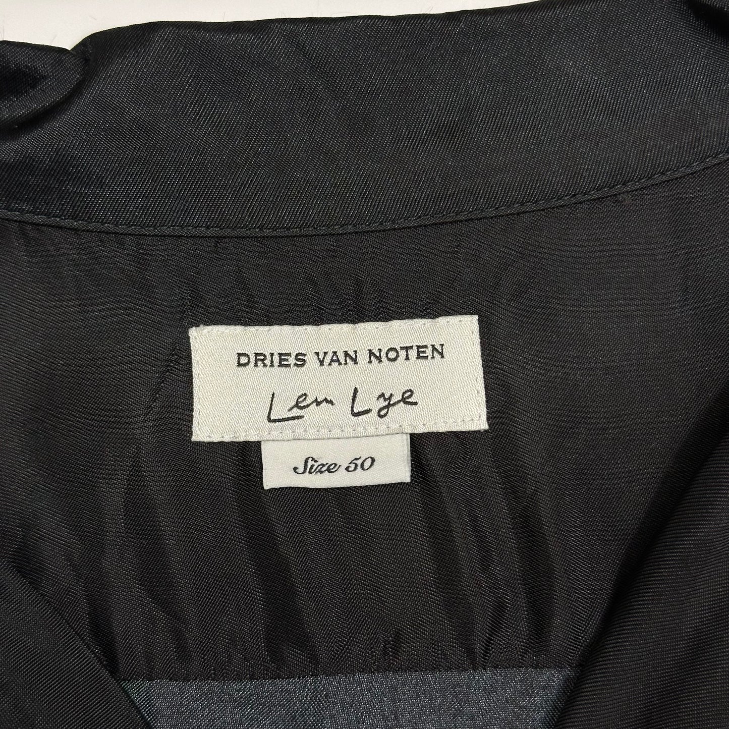 Dries Van Noten x Len Lye SS21  Rayon Carlton Shirt -