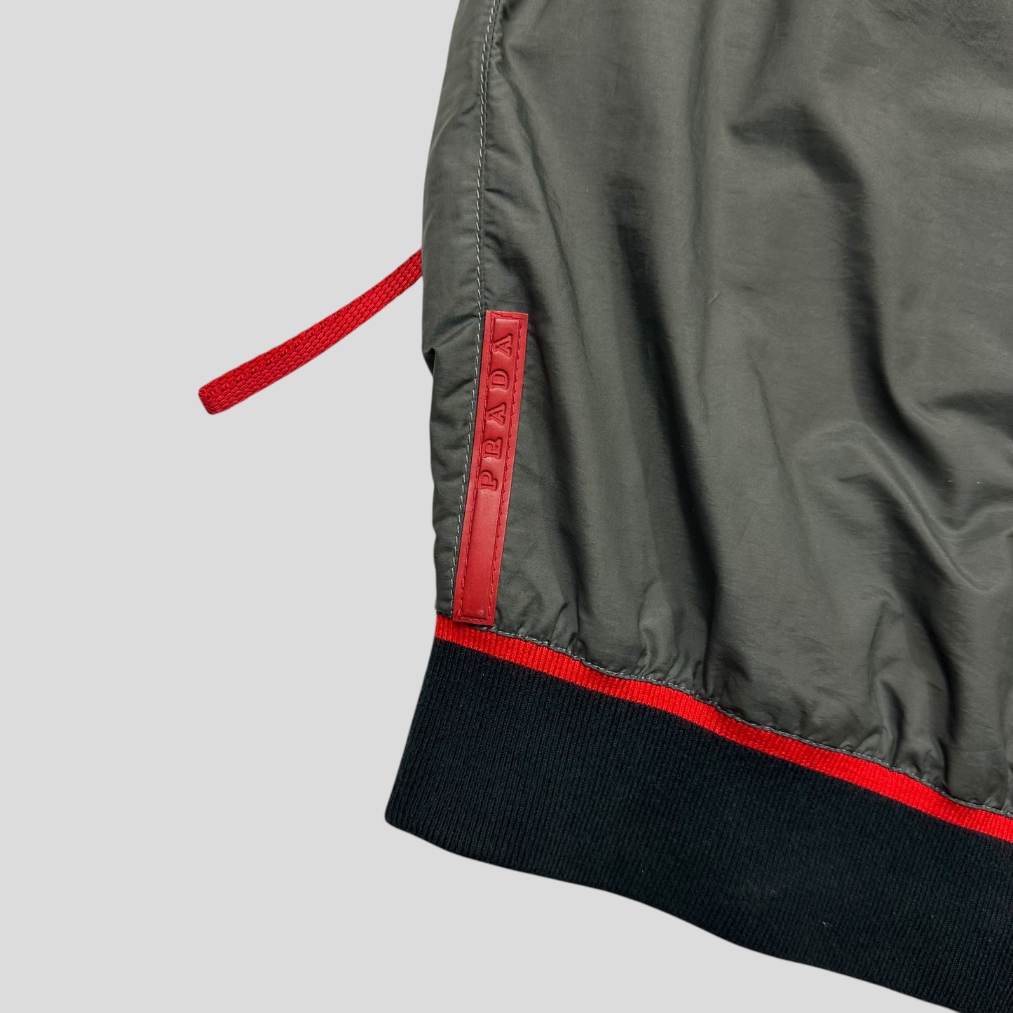 Prada Sport SS00 Stash Pocket Nylon Gilet Vest Jacket - M