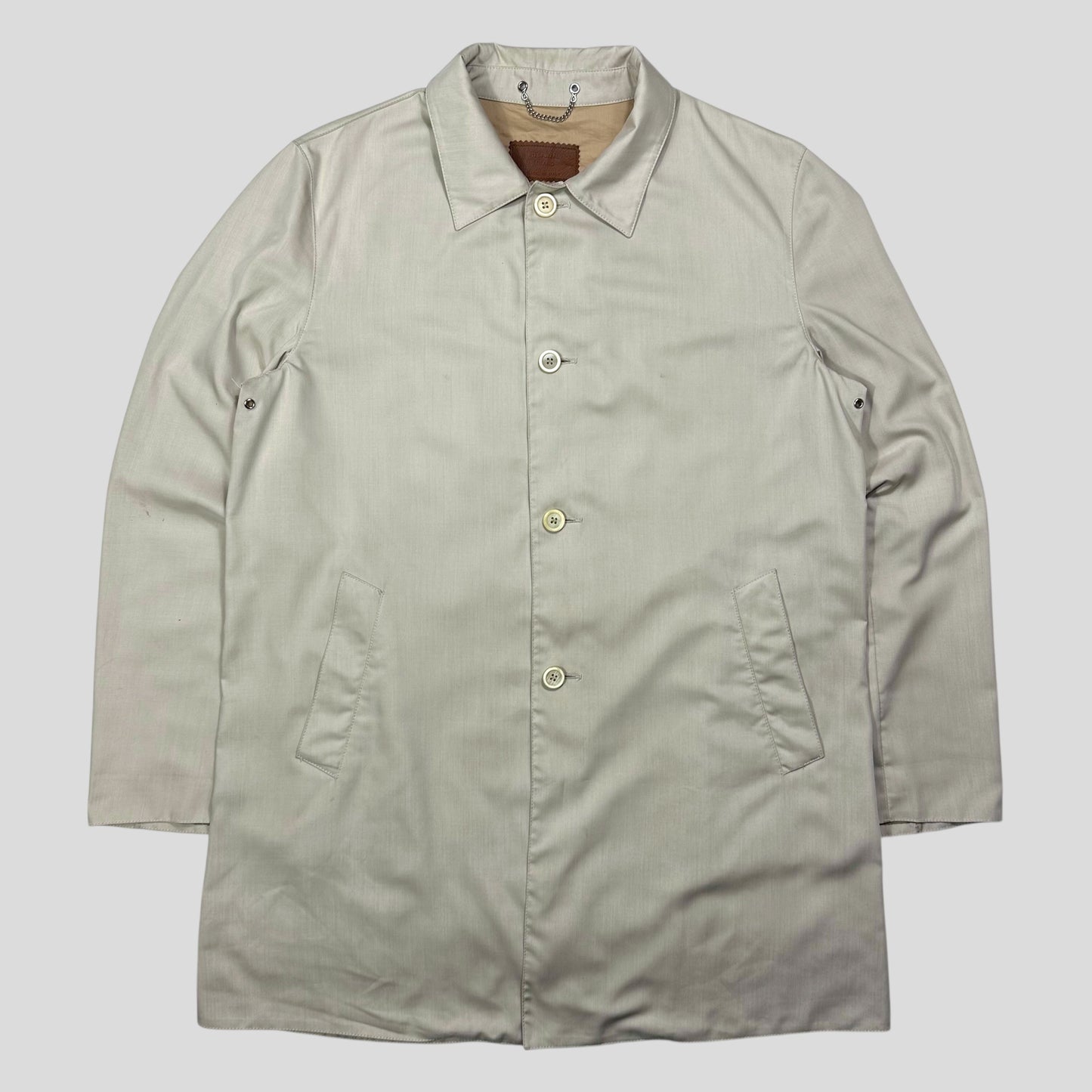 Prada Milano 2008 Soft Poly Premium Car Coat - M/L