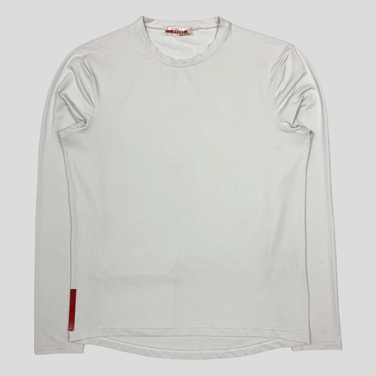 Prada long-sleeve Cotton T-shirt - Farfetch