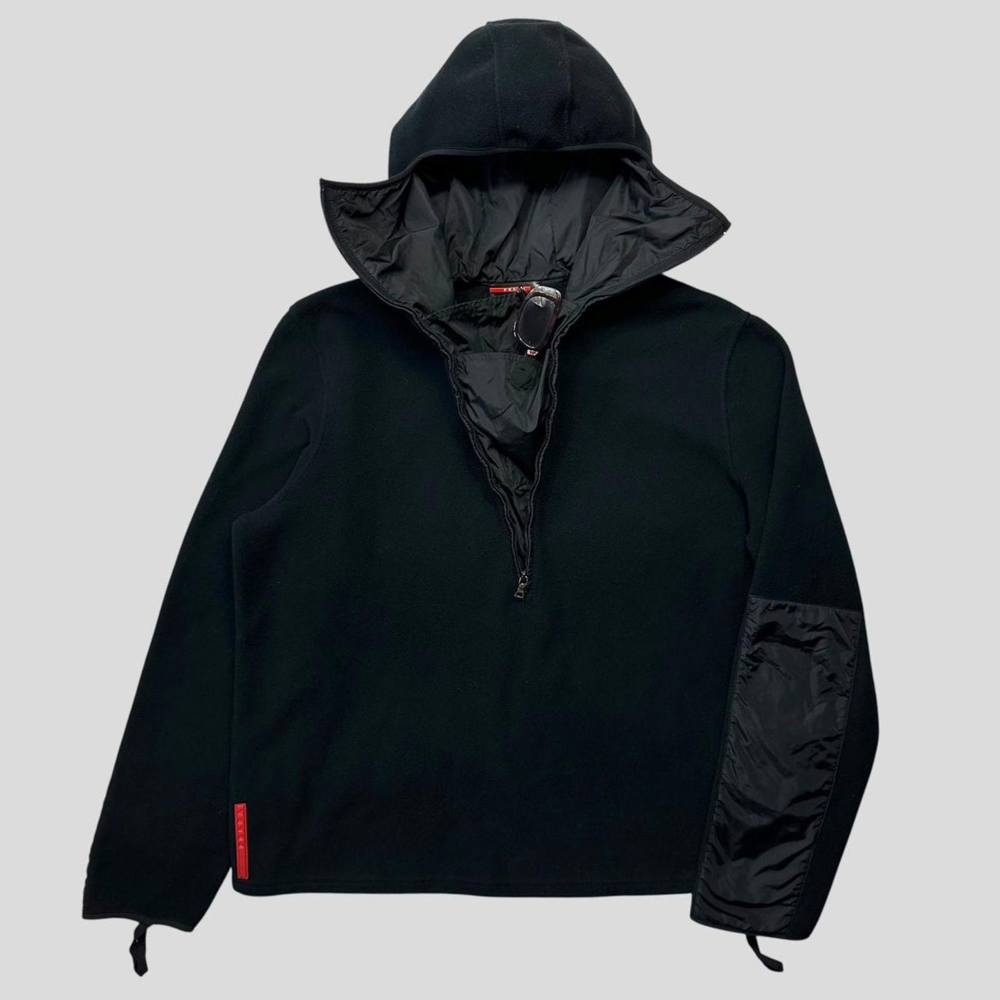 Prada Sport AW00 Balaclava Ninja Fleece Jacket - L/XL