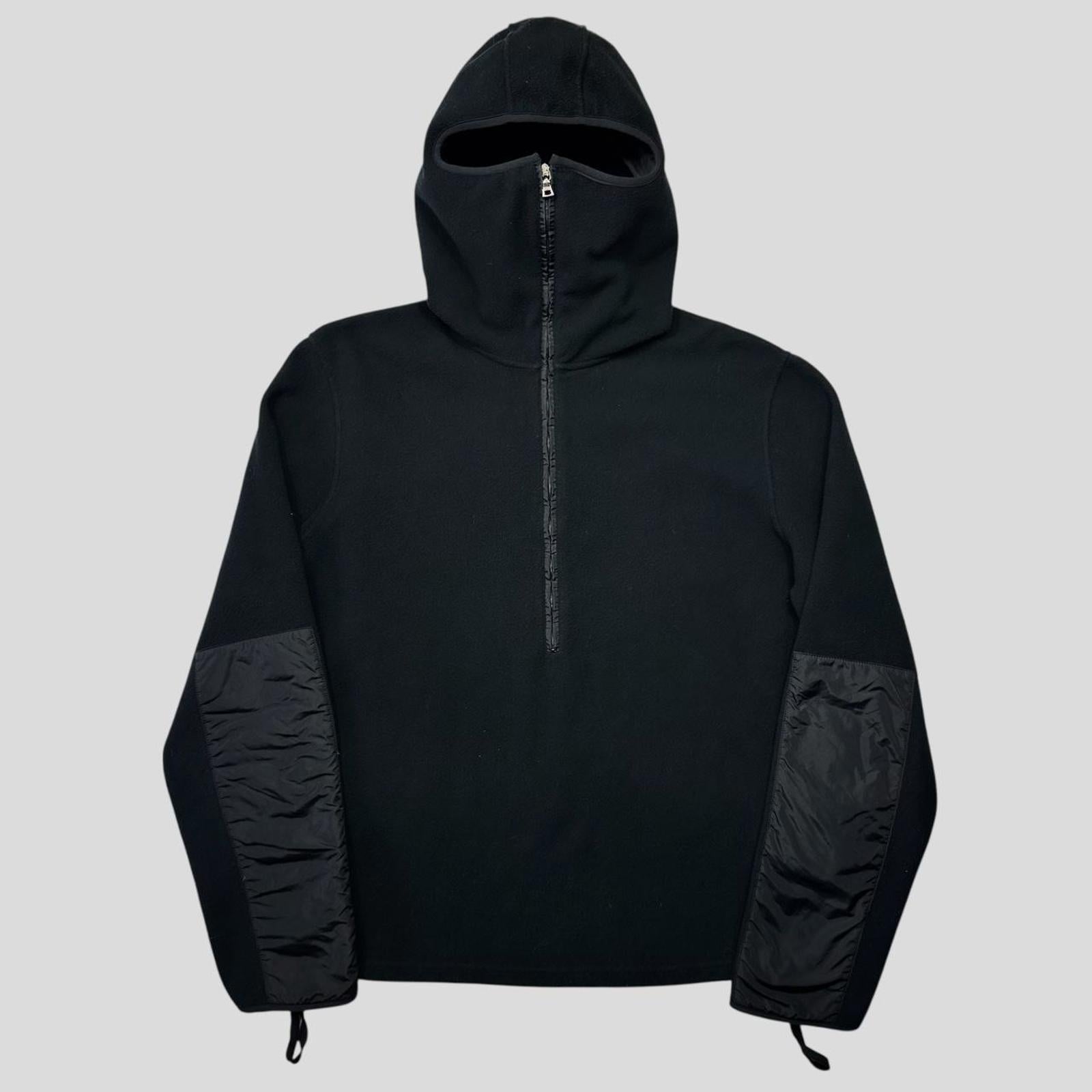 Prada Sport AW00 Balaclava Ninja Fleece Jacket - L – Warmwaves