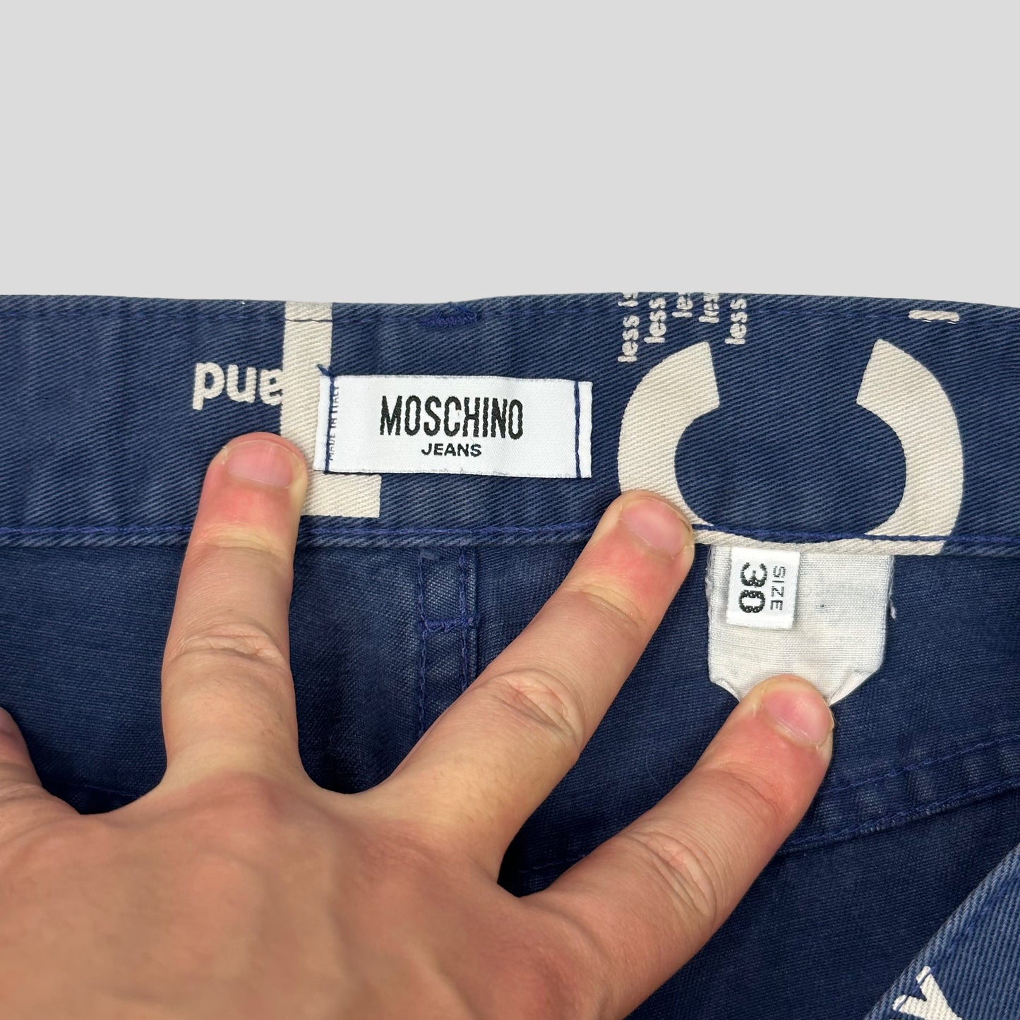 Moschino Jeans 00’s Less is More Jeans - 28-30
