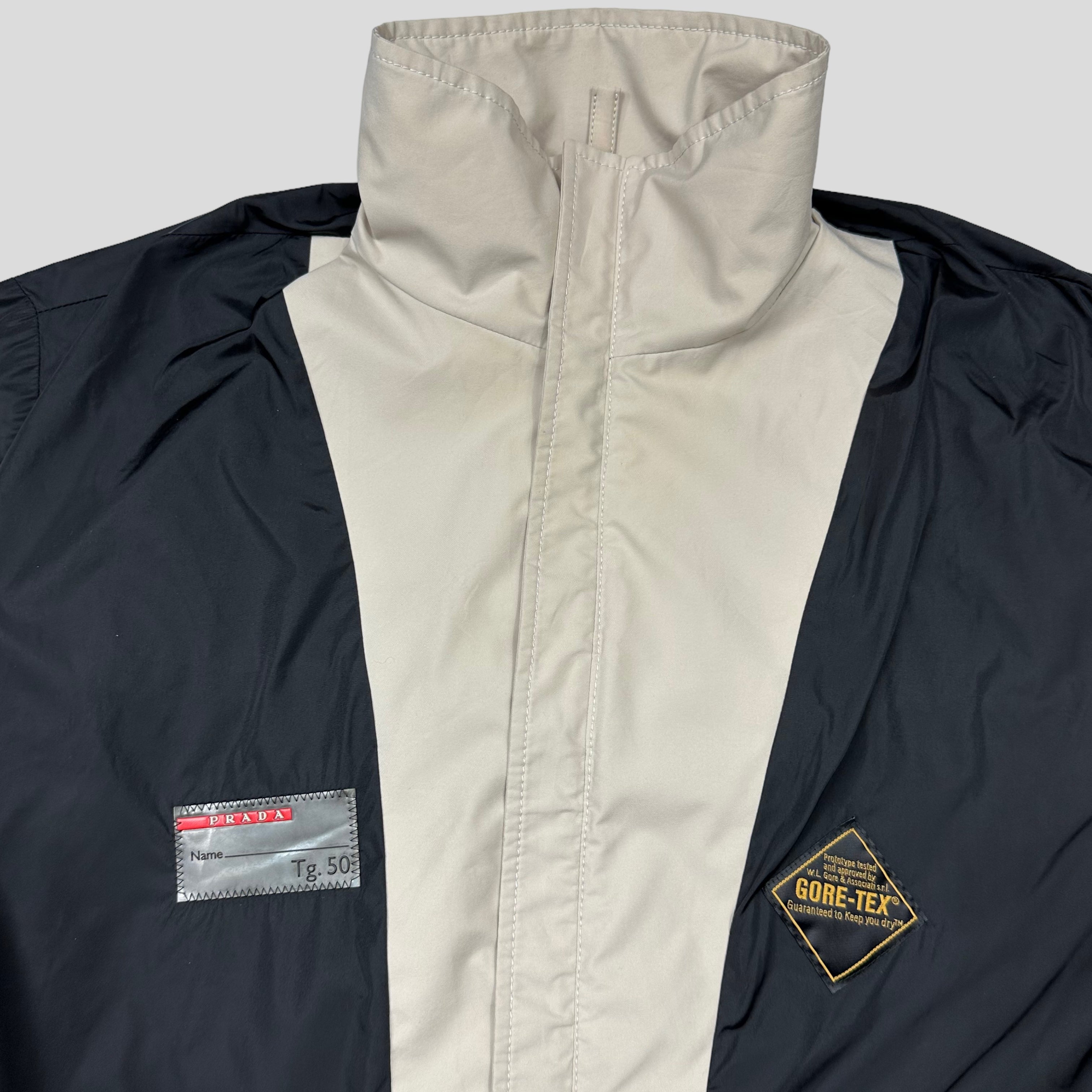 Prada Sport FW98 1st Season Goretex Prototype 1/2 Zip Runway