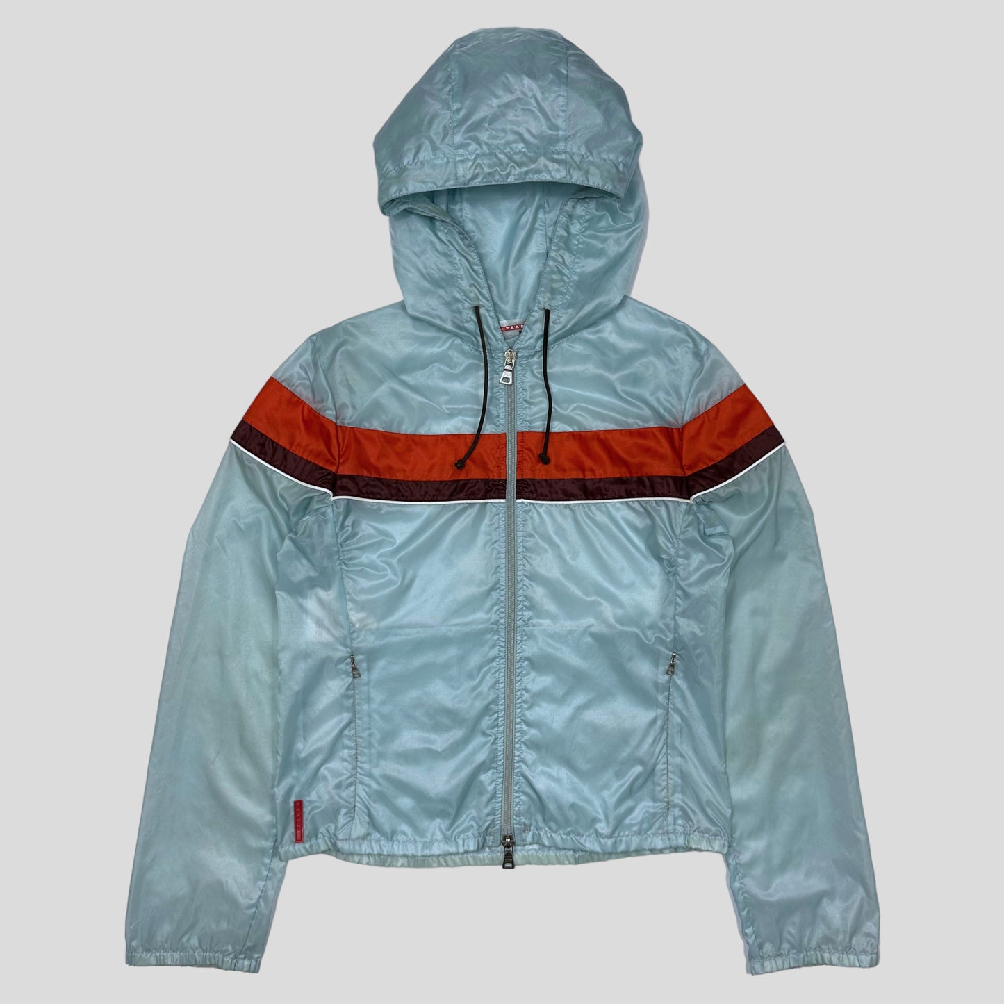 Prada Sport 00’s Transparent Baby Blue Jacket - S