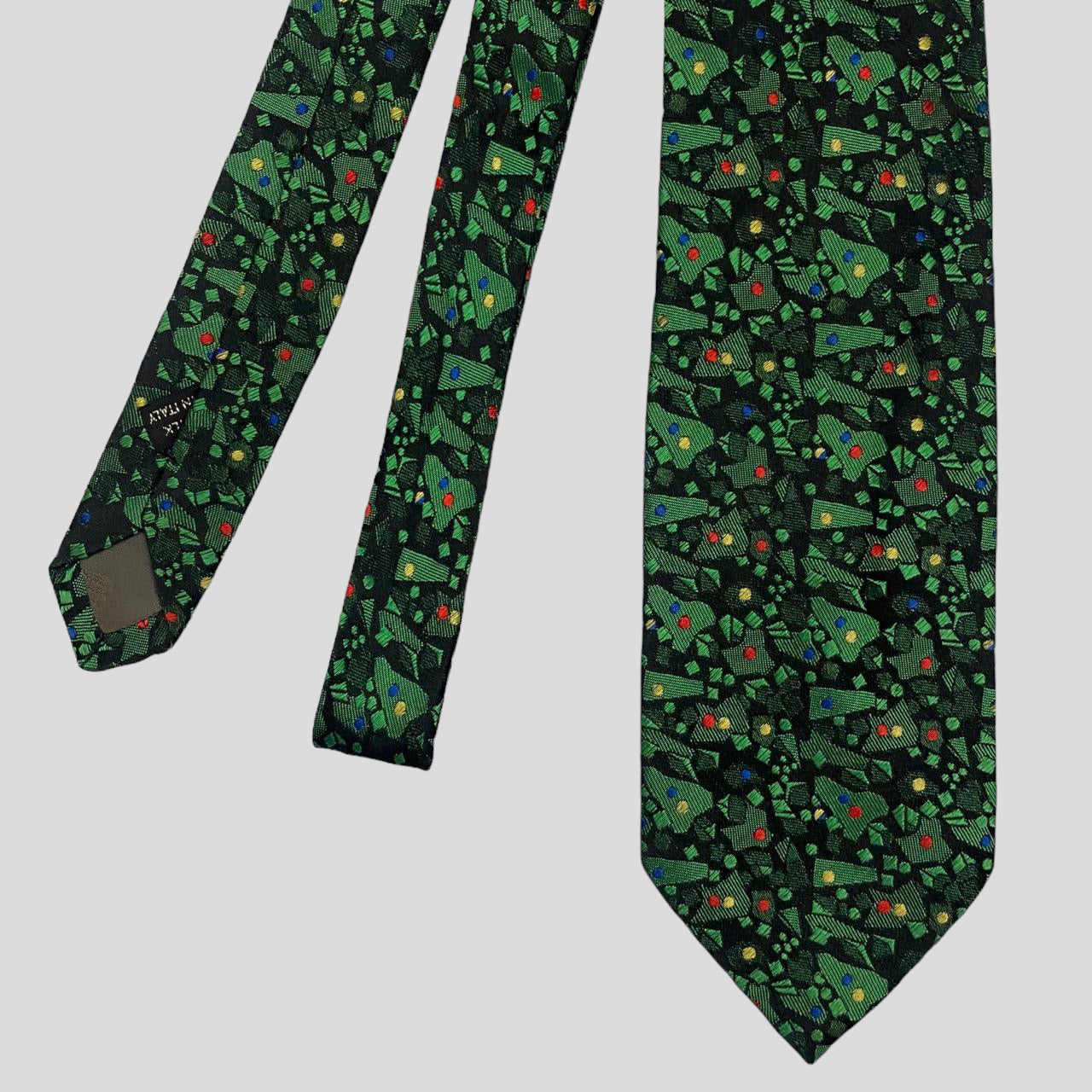Moschino 80’s Abstract Silk Tie