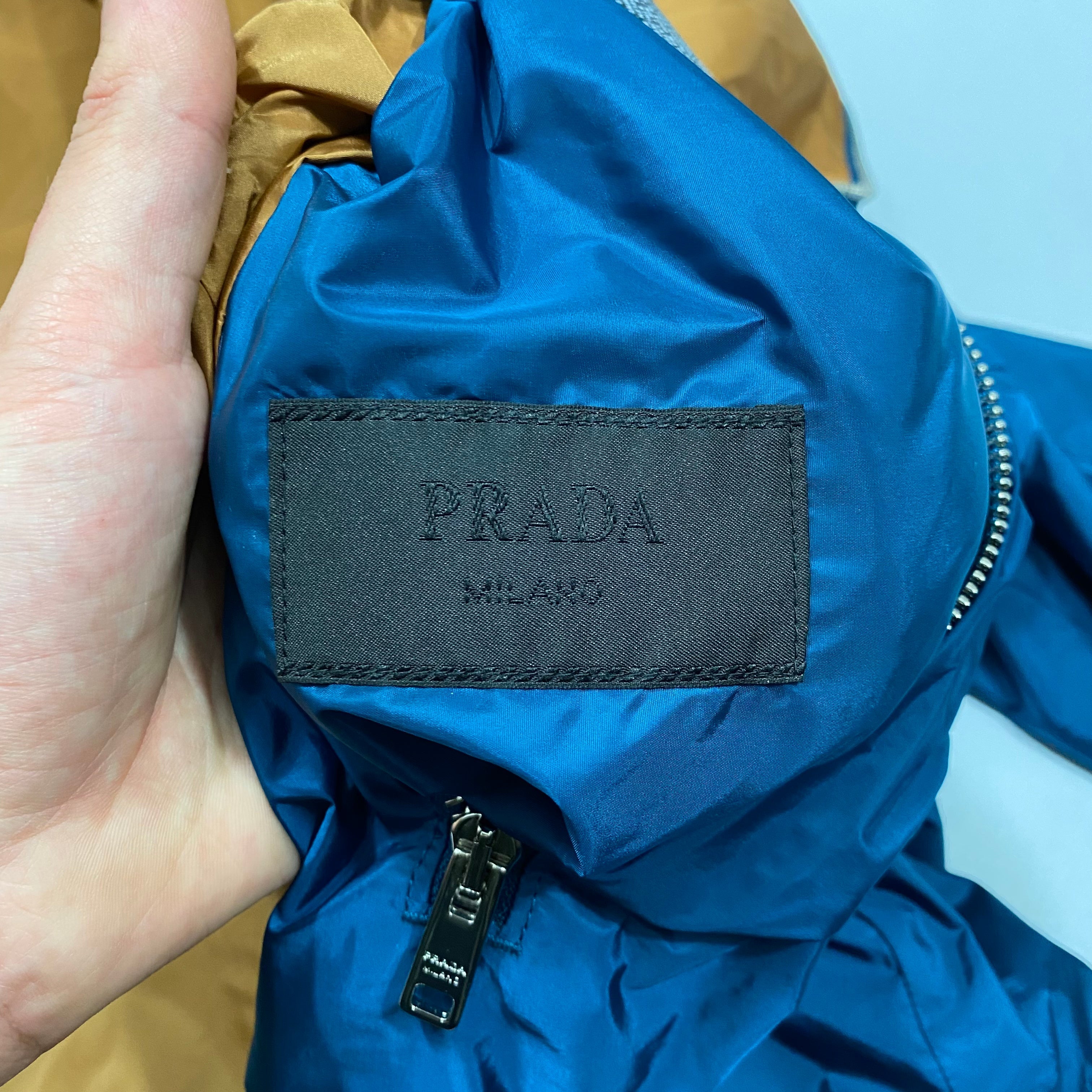 Prada reversible 2024 nylon jacket