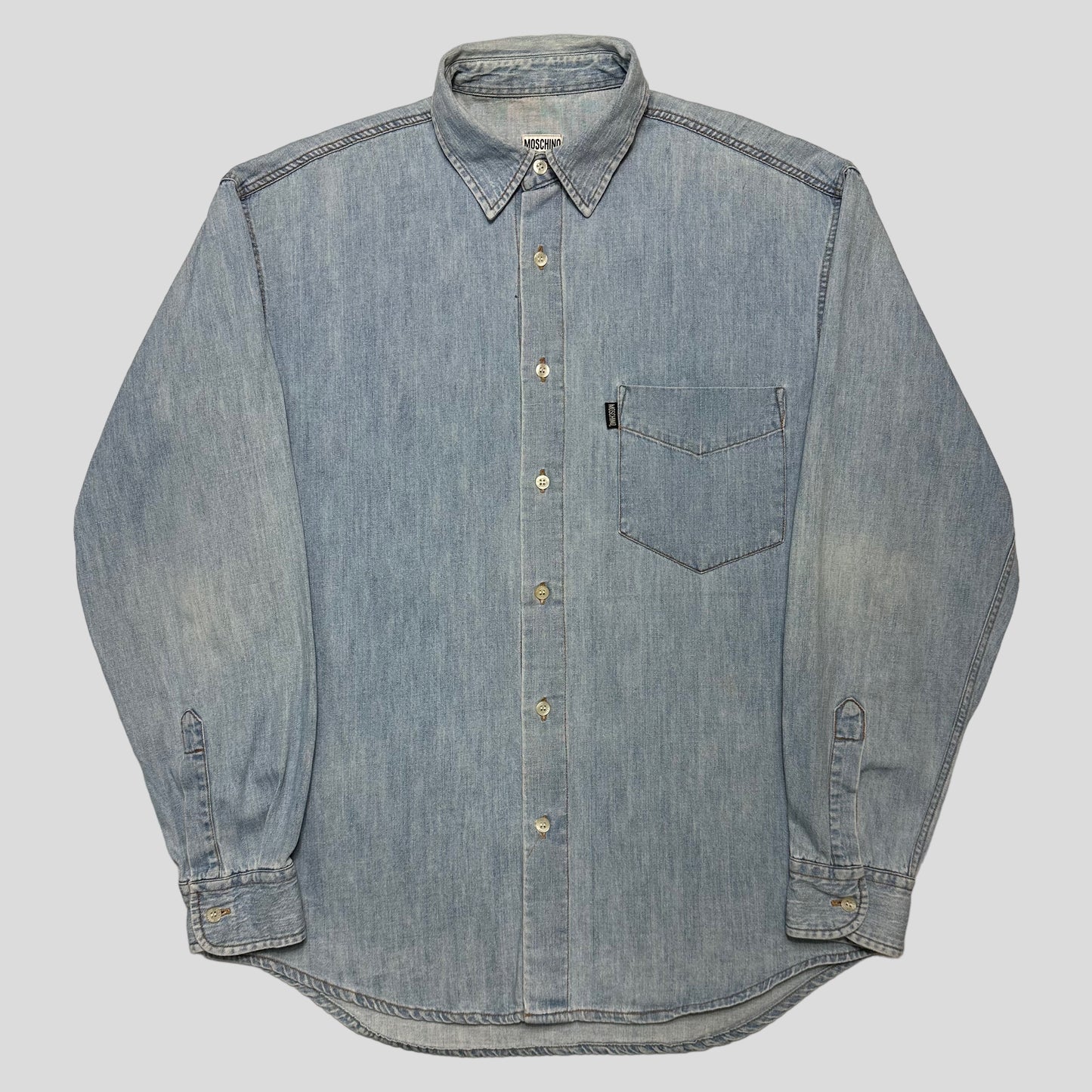 Moschino Jeans ‘94 “denim” shirt - L