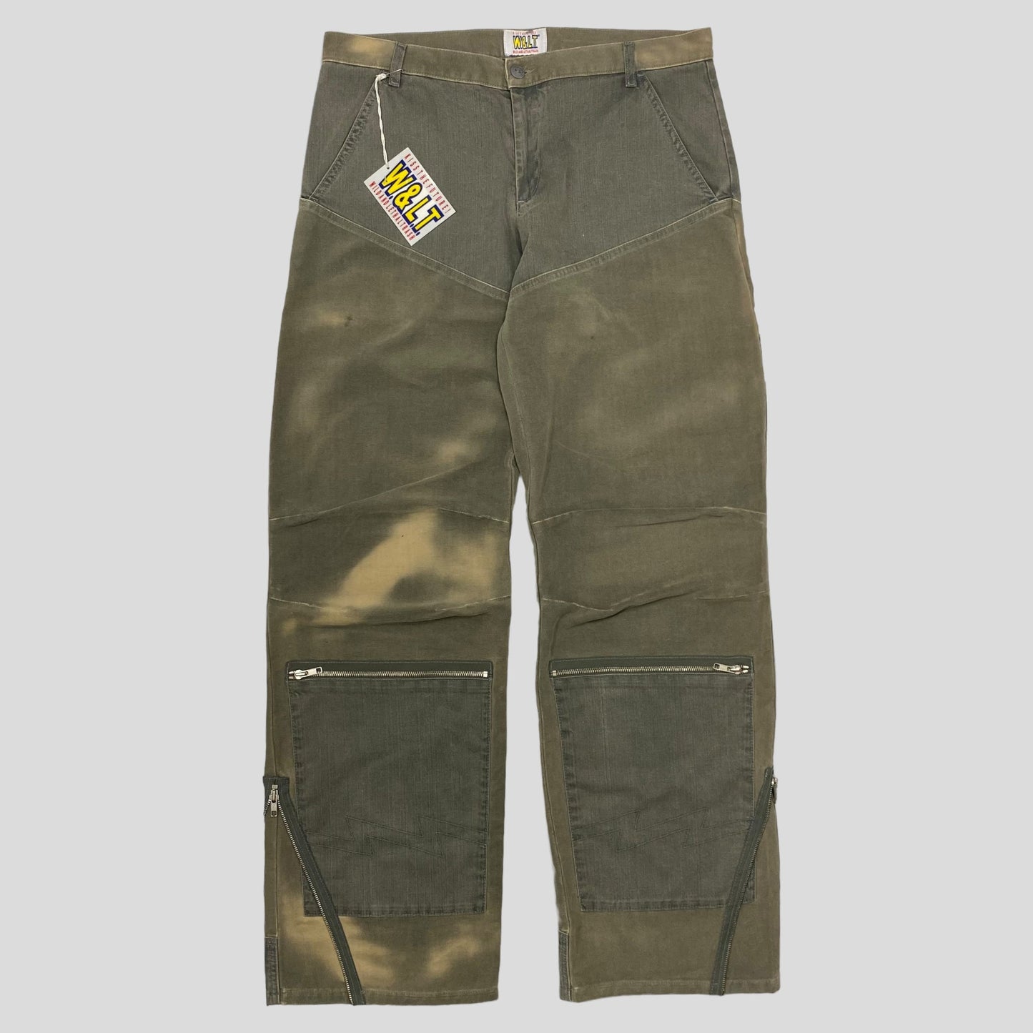 W+LT 2003 Heat Reactive Panelled Carpenter Jeans - 34-36