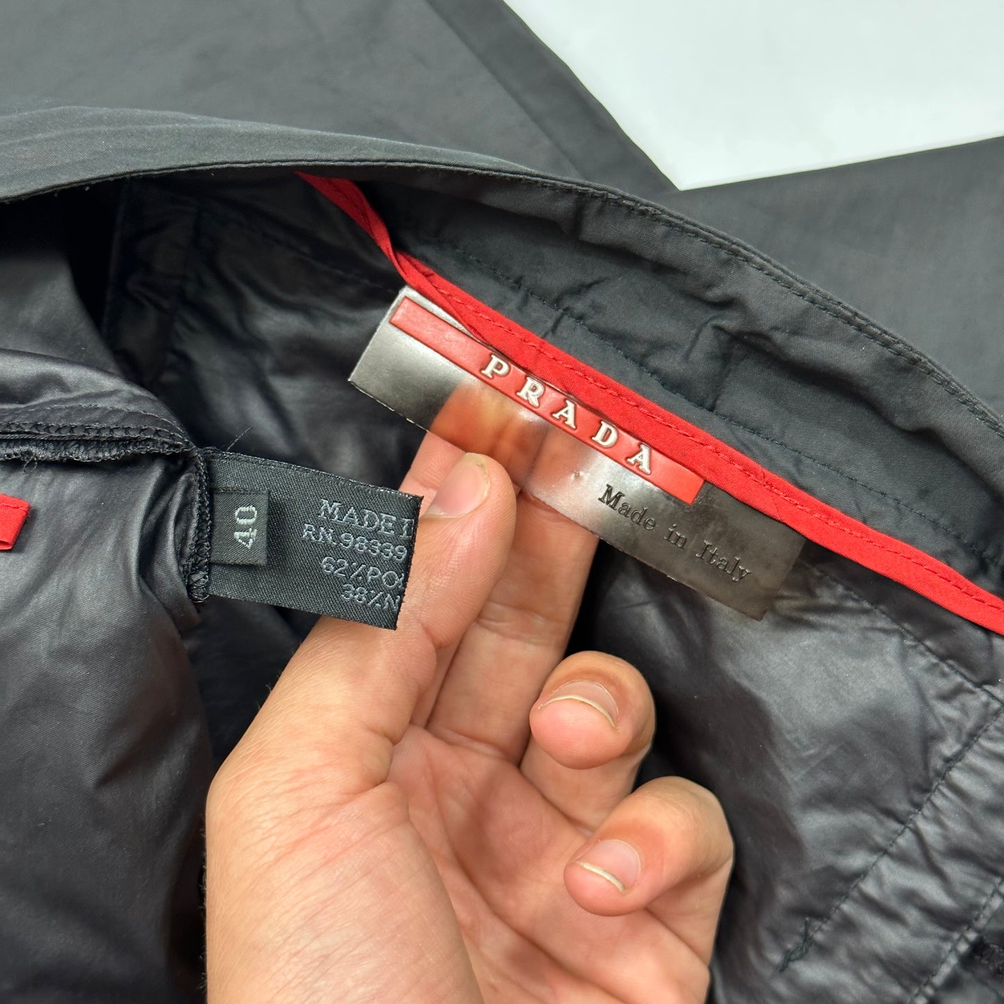 Prada Sport SS99 3M Nylon Utility Trousers M