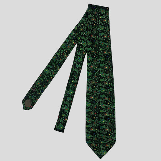 Moschino 80’s Abstract Silk Tie