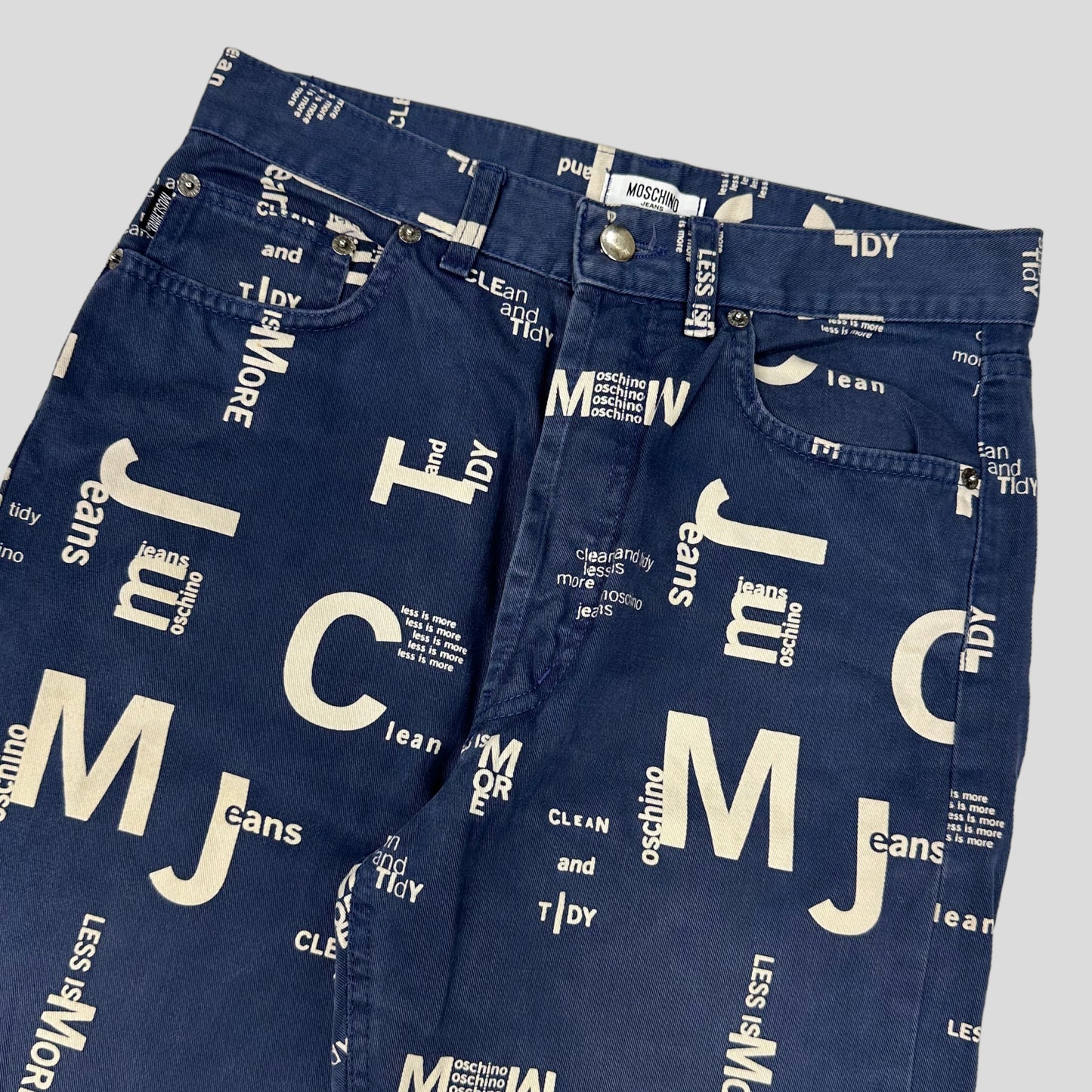 Moschino Jeans 00’s Less is More Jeans - 28-30