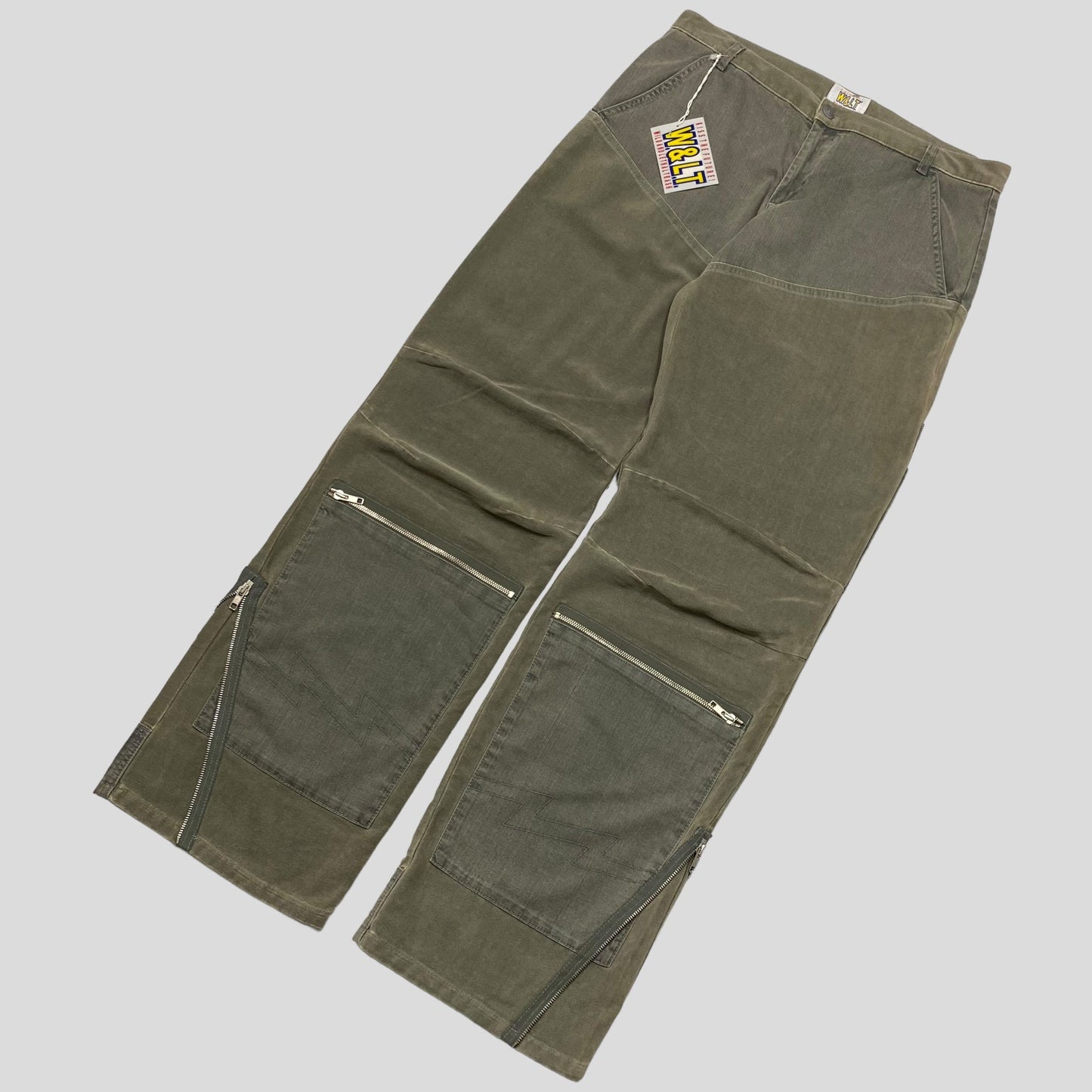W+LT 2003 Heat Reactive Panelled Carpenter Jeans - 34-36