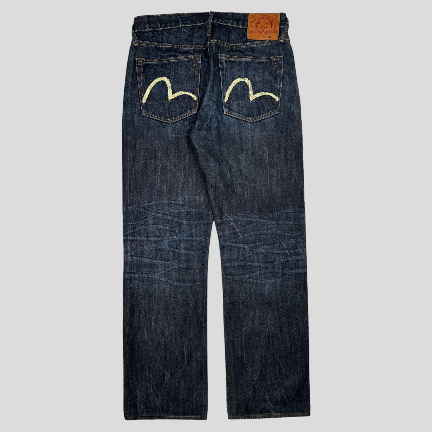 Evisu 00’s Gull Selvedge Denim Jeans - 33