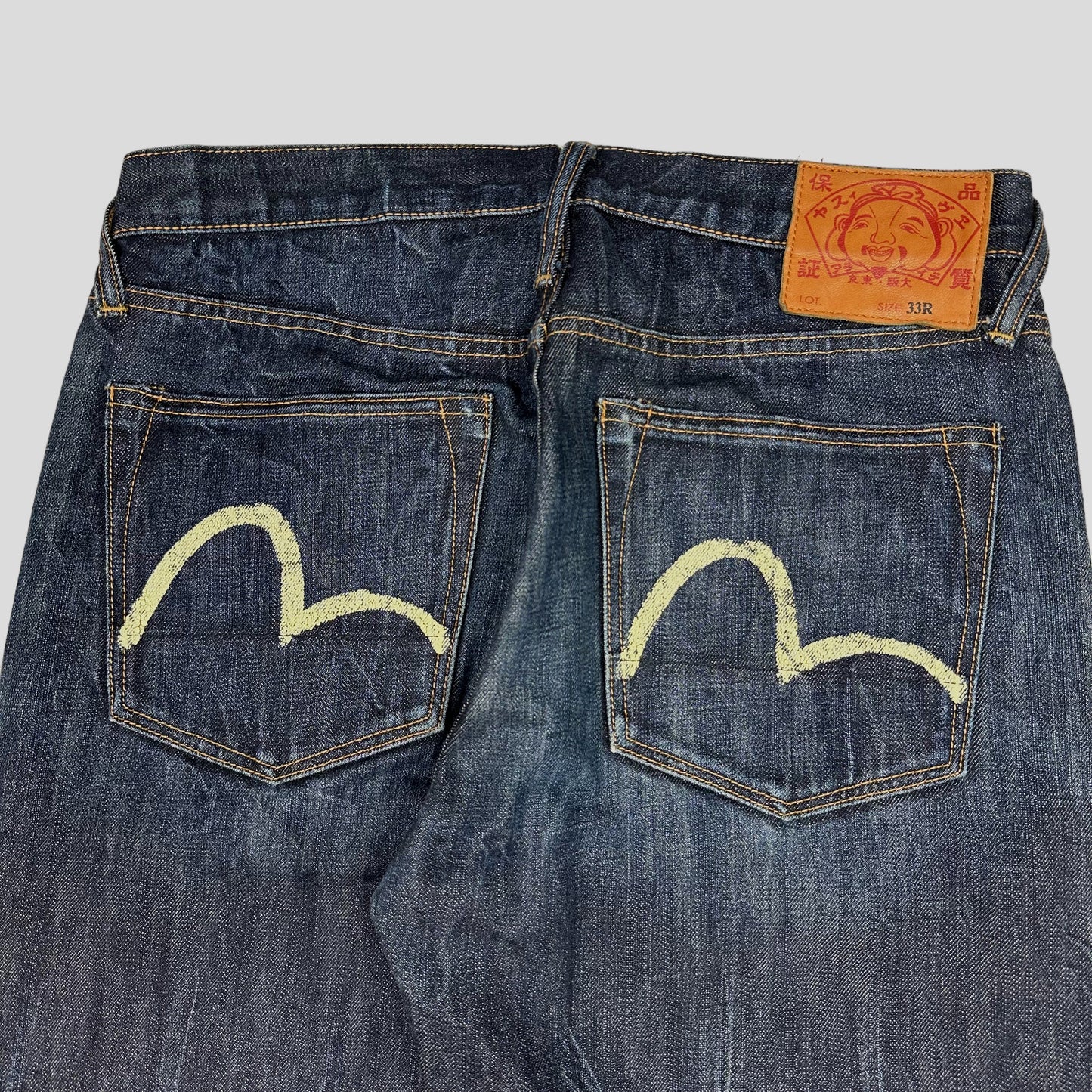 Evisu 00’s Gull Selvedge Denim Jeans - 33