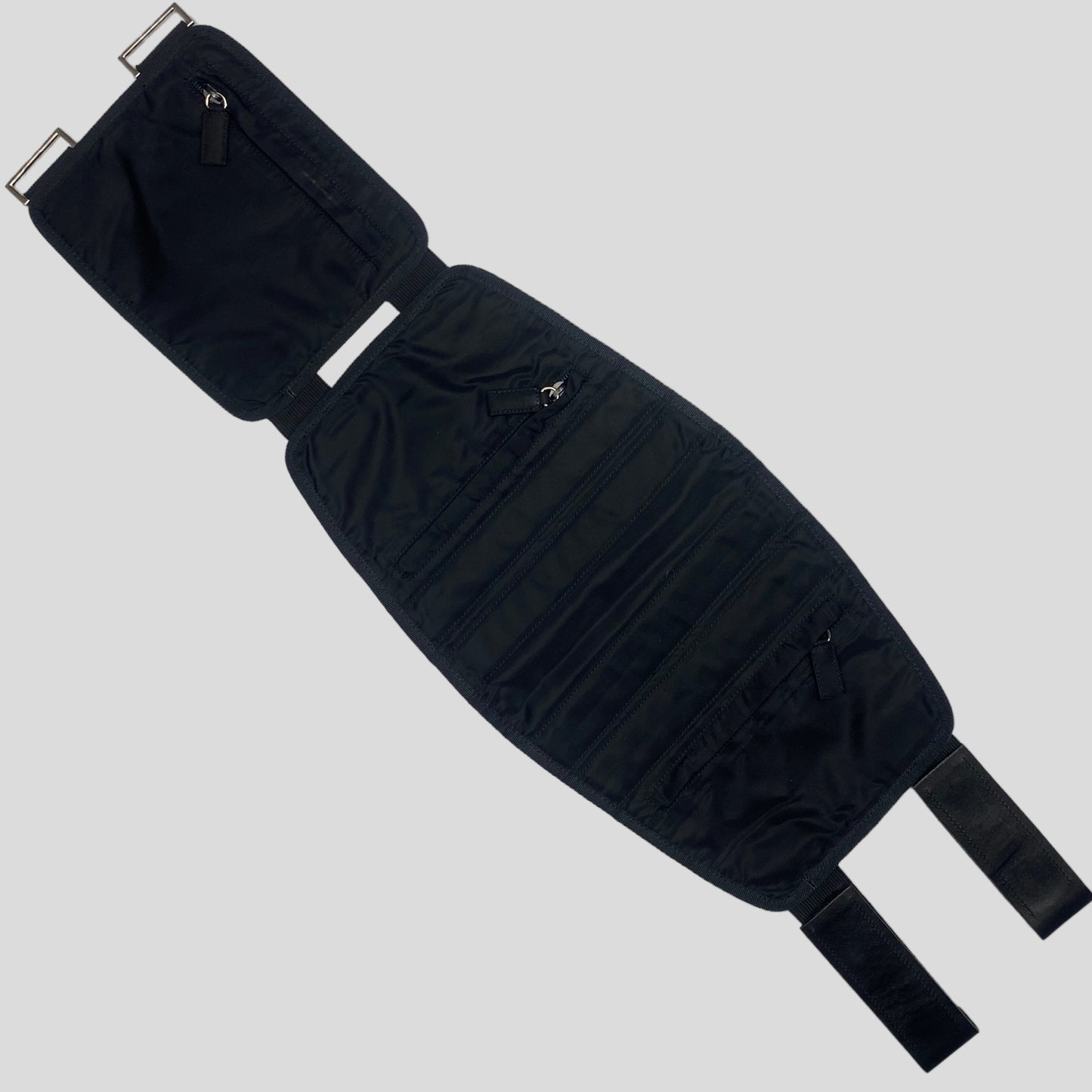 Prada 1999 Nylon Tactical Belt Bag - XS/S