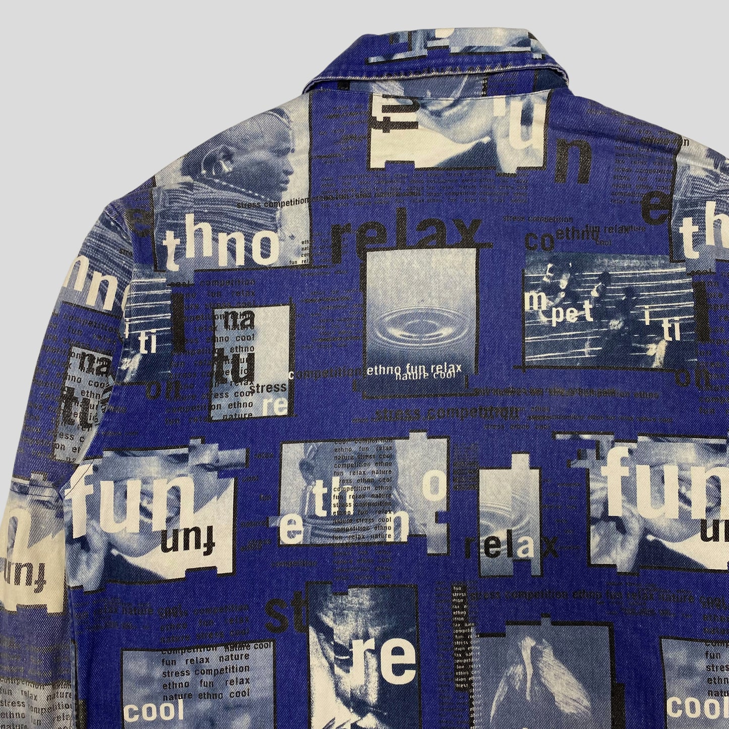 Moschino Jeans ‘99 Ethno Denim Jacket - IT54 (L/XL)