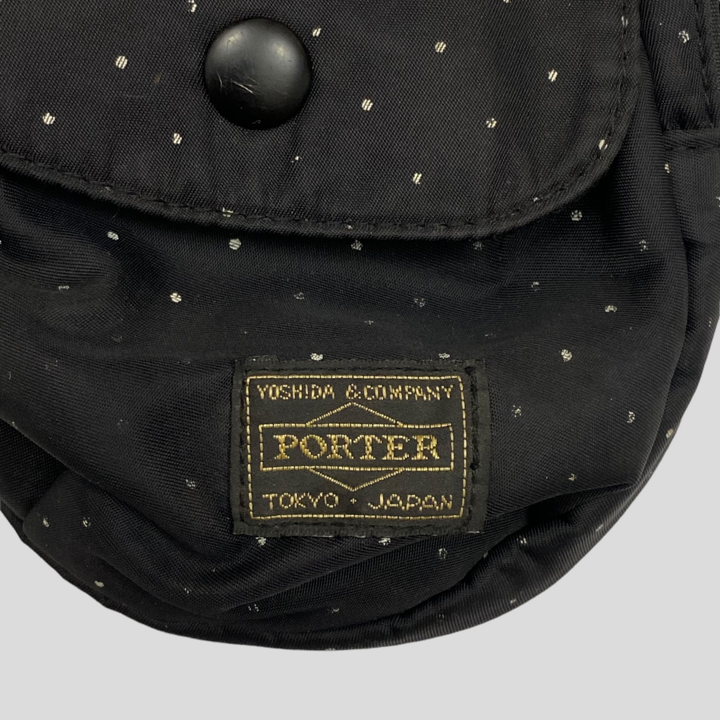Porter Yoshida 00’s Polka Dot Mini Crossbody Shotbag