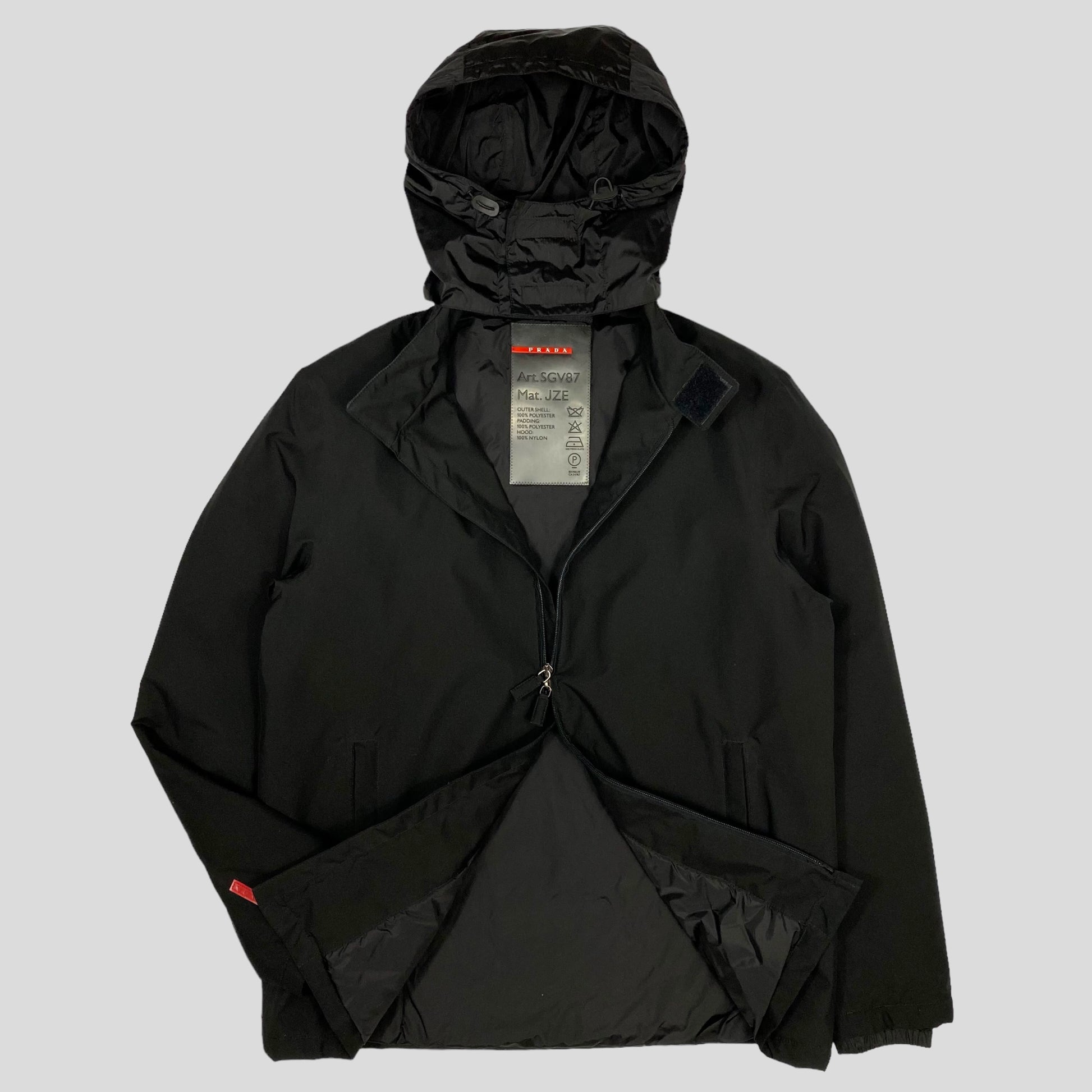 Pocket Prada Wind Jacket Prada Men's Re-Nylon Track Jacket Neiman