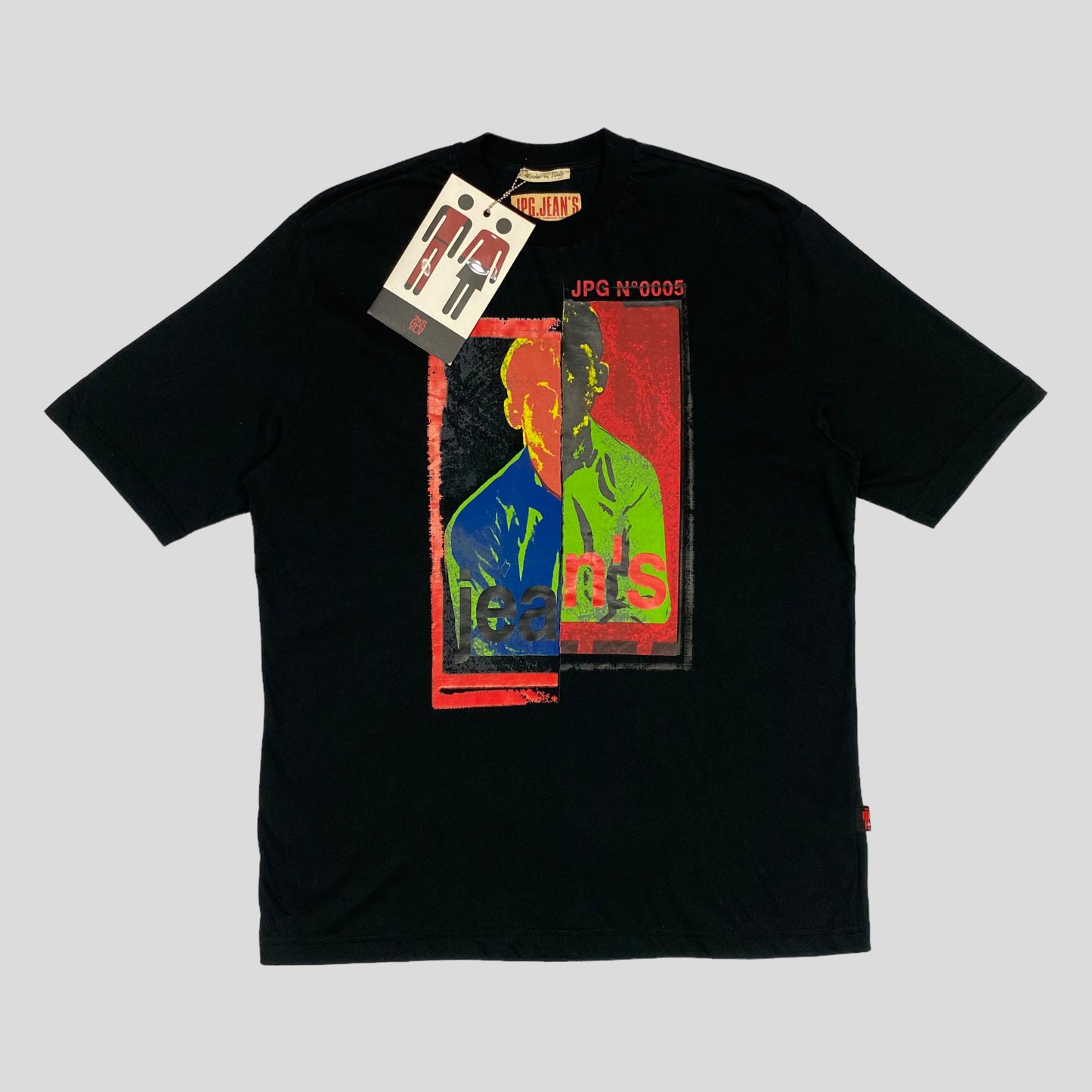 JPG Jeans SS2003 No0005 Graphic T-shirt - M & L