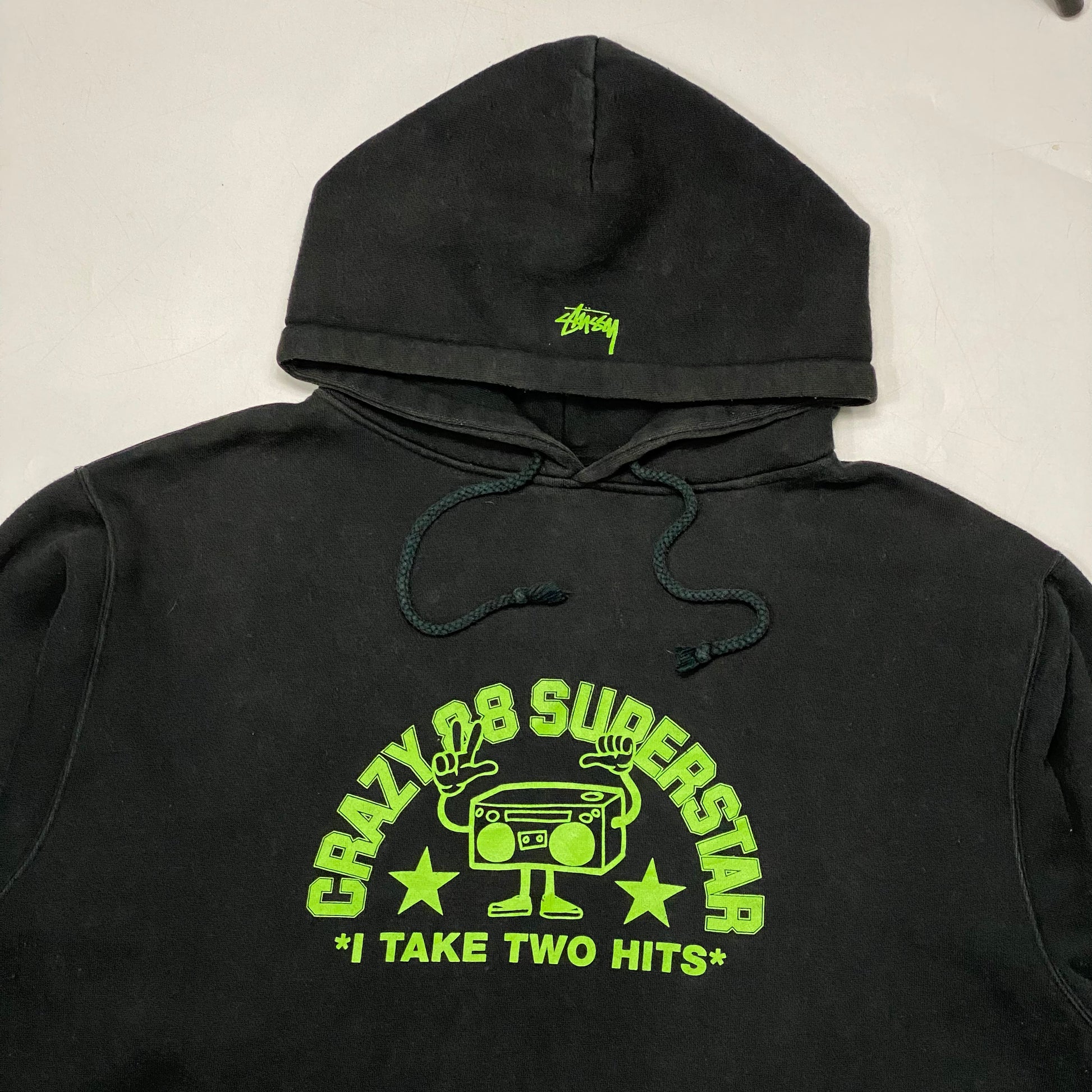 Stussy 2025 neon hoodie
