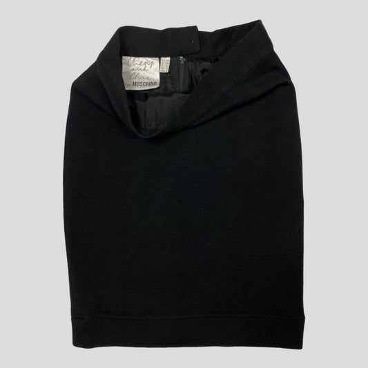 Moschino 90’s Cheap and Chic Wool Skirt - 10/12