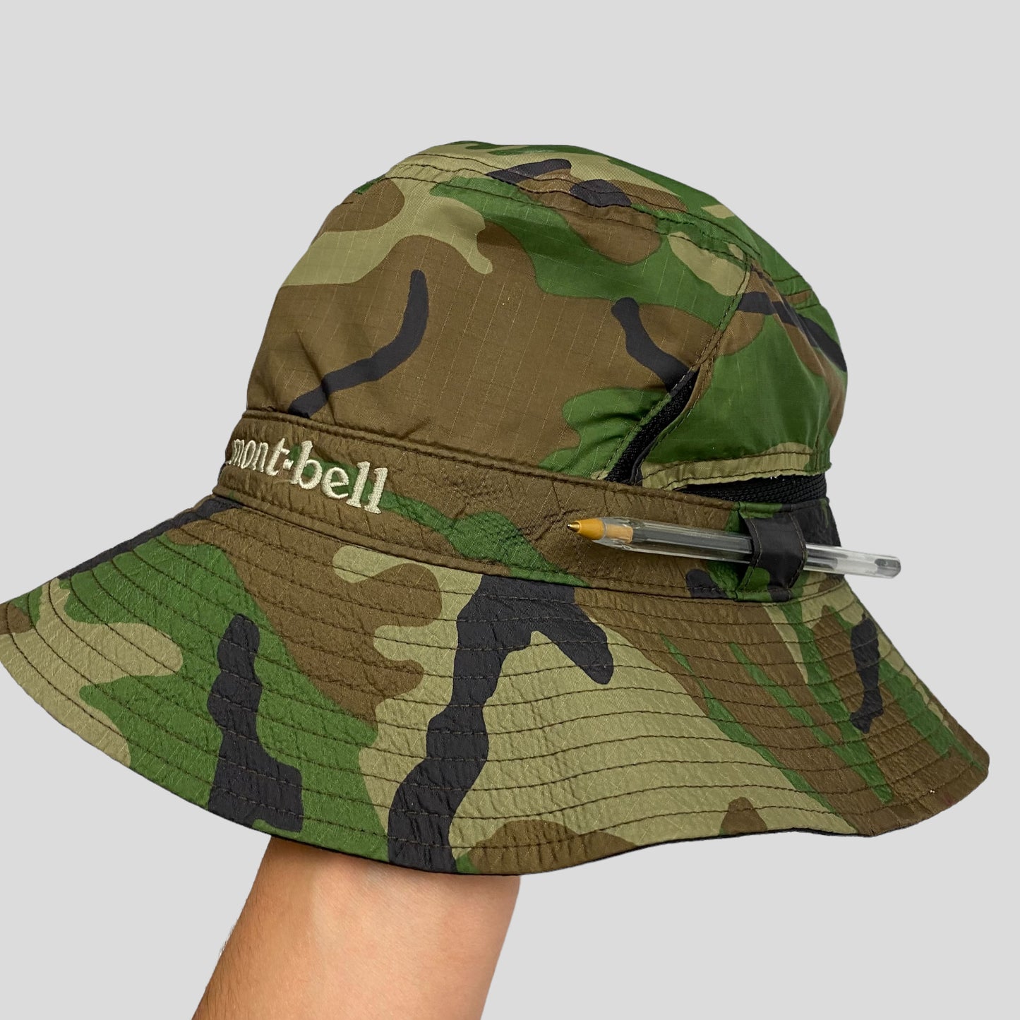 Montbell Camo Ripstop Ventilated Boonie Hat