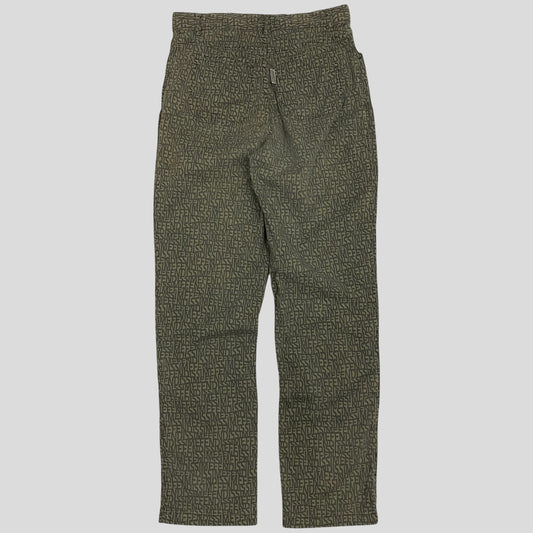 Fendi Fendissime 90’s monogram trousers - w26