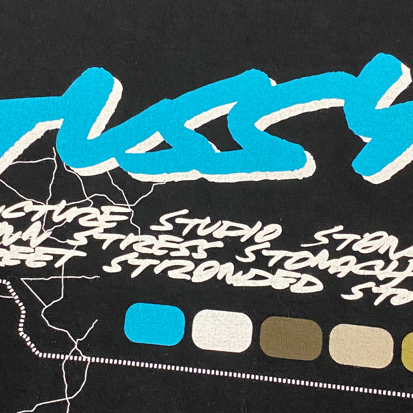 Stussy x Futura ‘08 Geographical Concepts LS - L