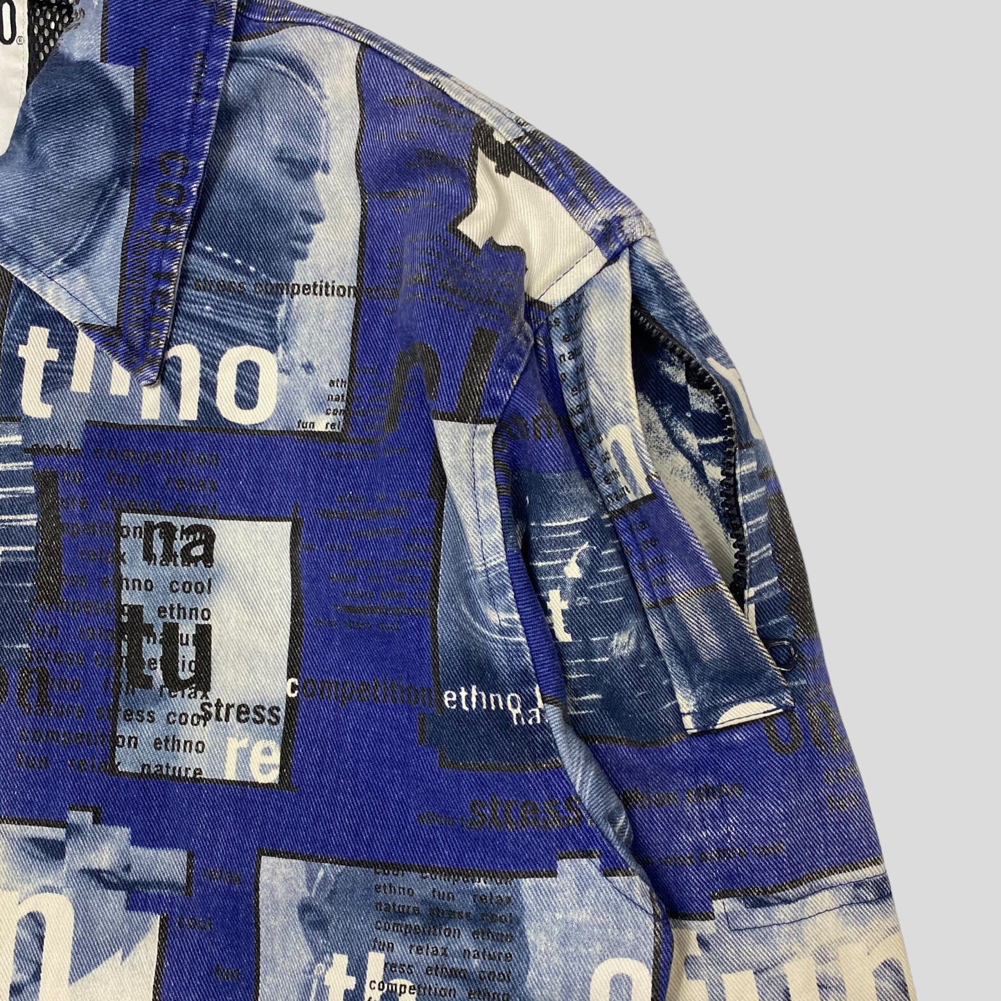 Moschino Jeans ‘99 Ethno Denim Jacket - IT54 (L/XL)