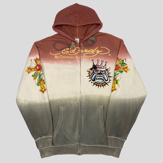 Ed Hardy by Christian Audigier Ombré Hoodie - XL