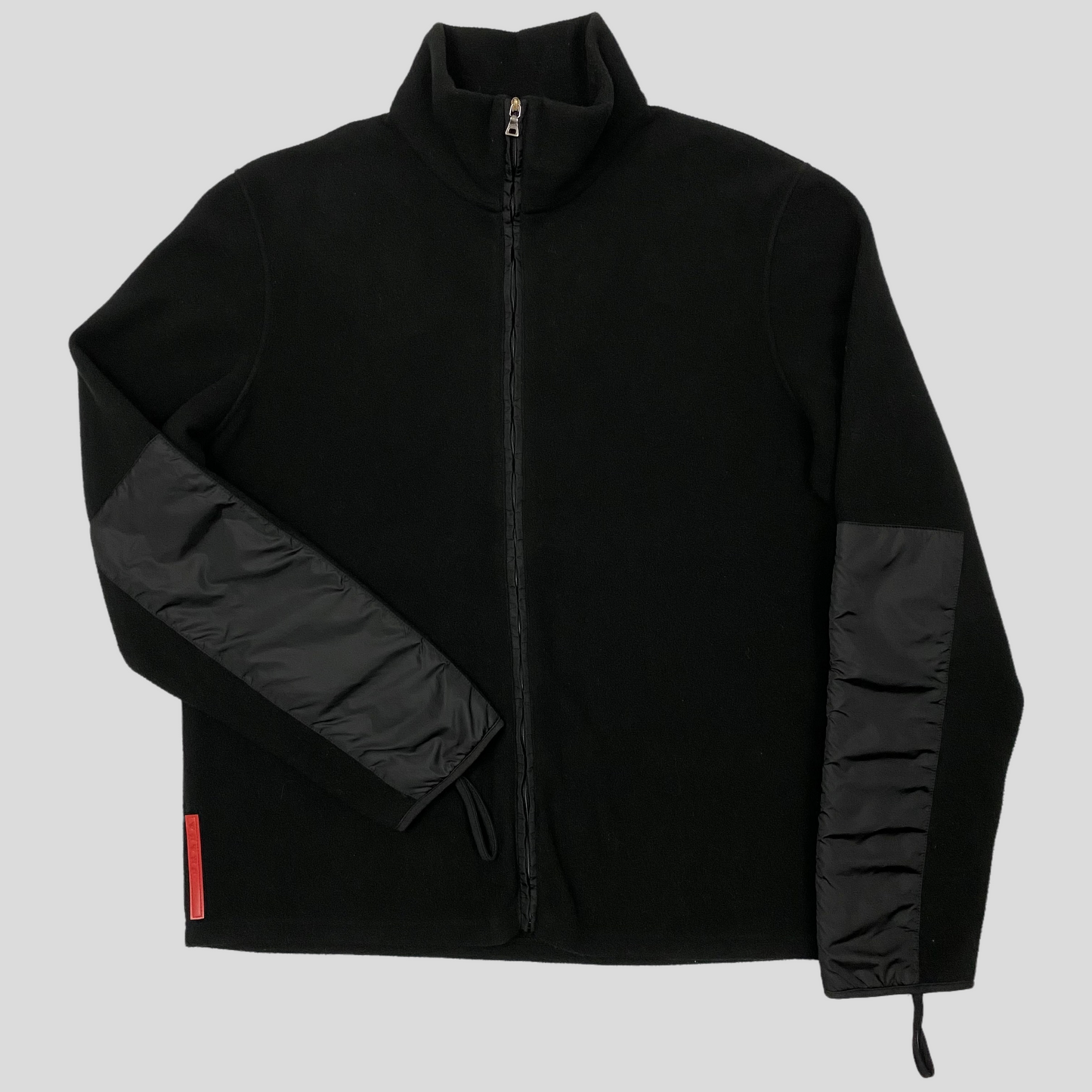 Prada Sport 00’s Nylon Panelled Fleece Jacket - L