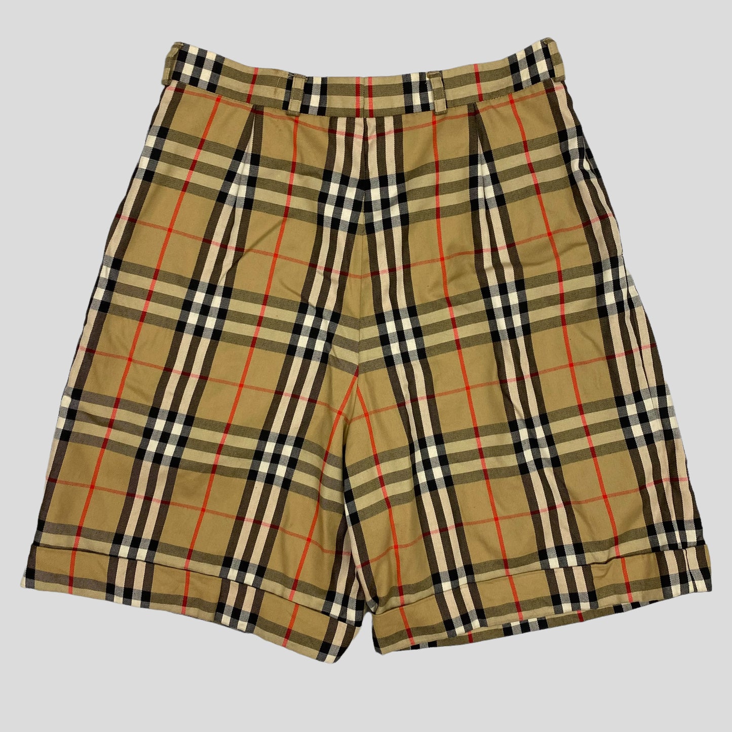 Burberrys 1980’s Nova Check Shorts - W30 / 12