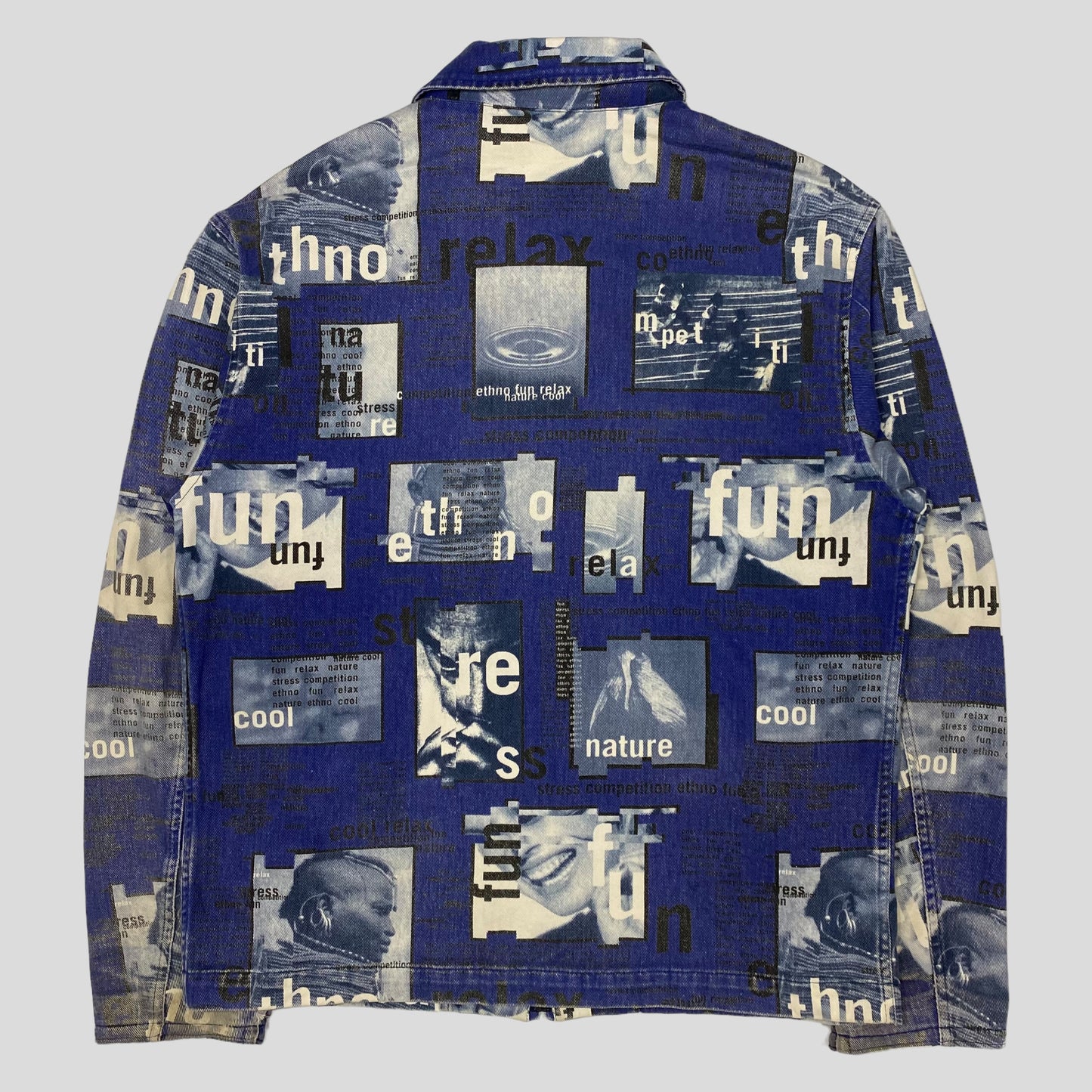 Moschino Jeans ‘99 Ethno Denim Jacket - IT54 (L/XL)