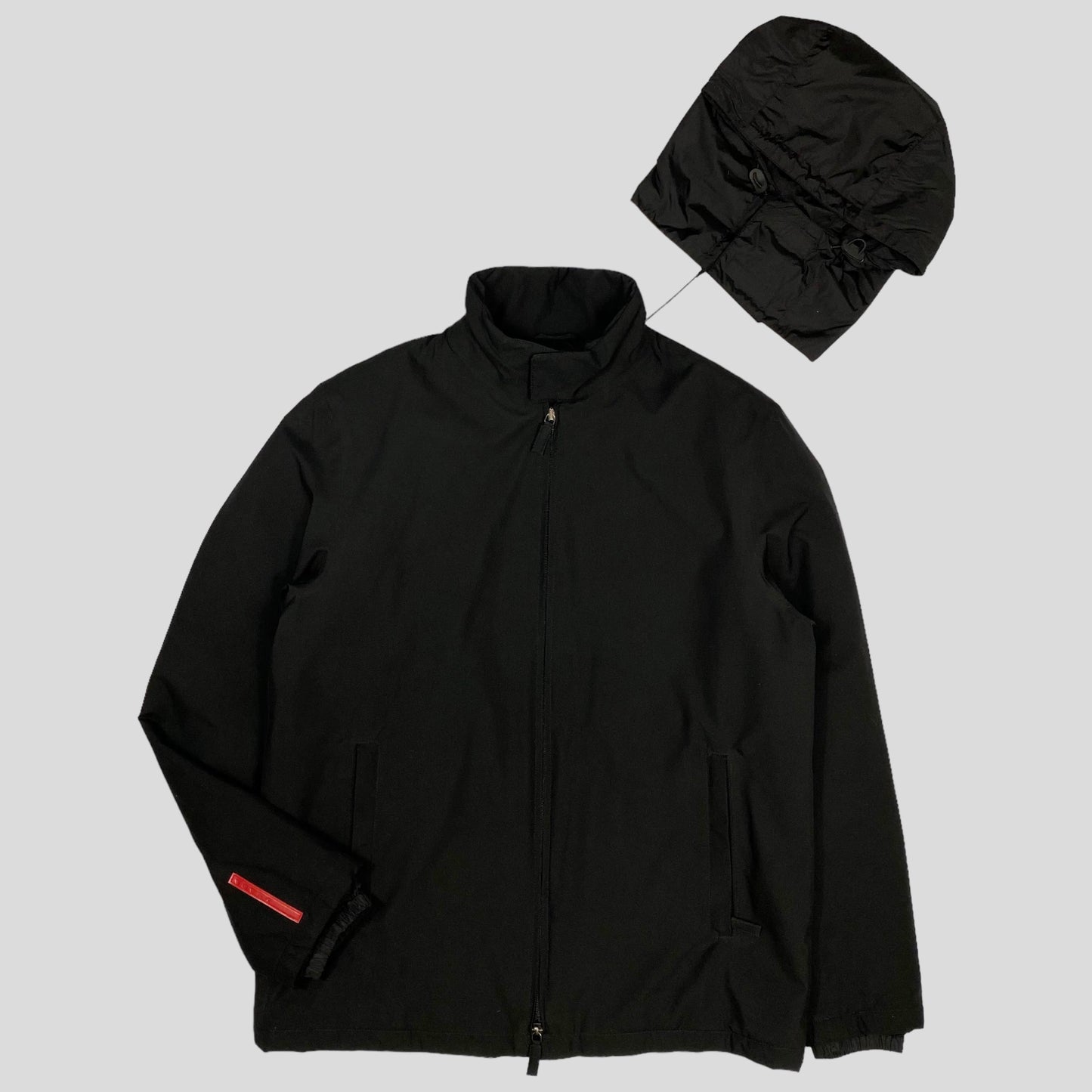 Prada Sport AW01 Insulated Goretex Jacket with Nylon Pocket Hood - IT50 (L)