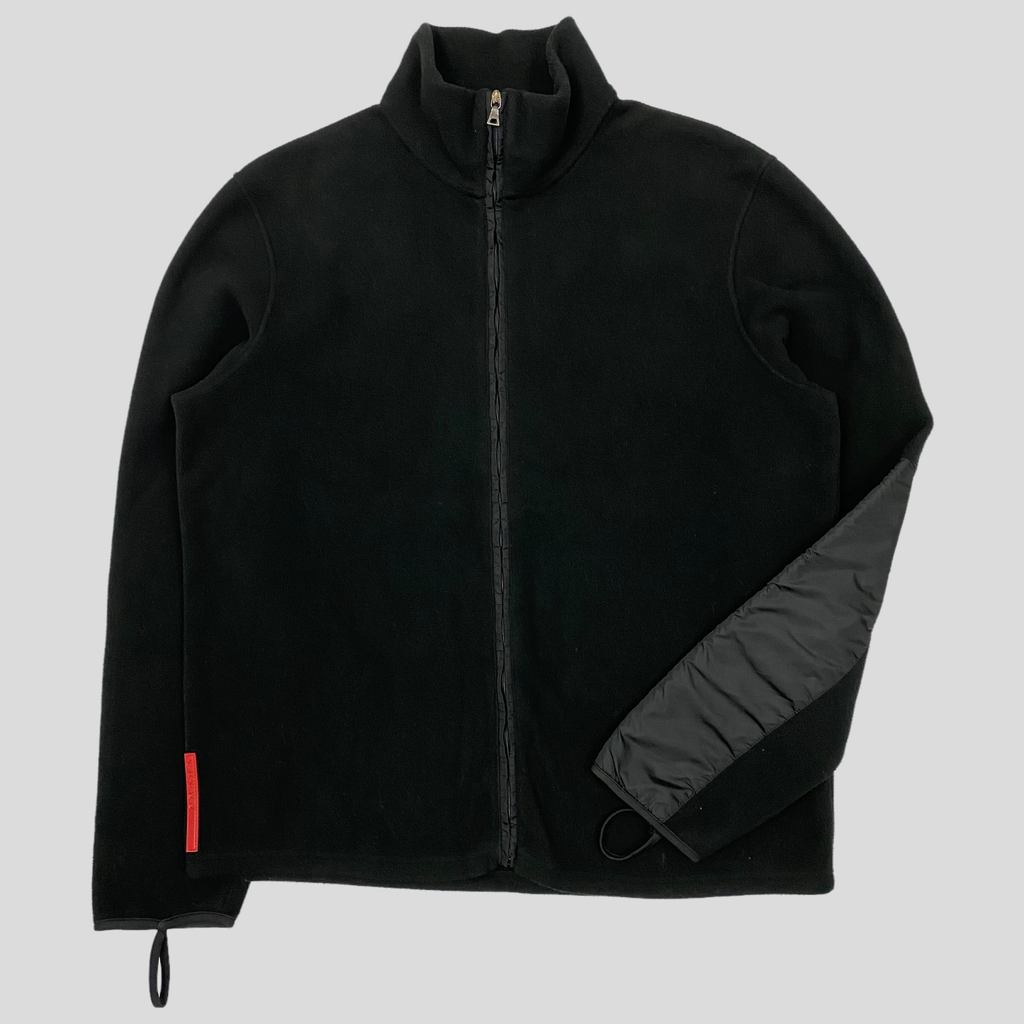 Prada Sport 00’s Nylon Panelled Fleece Jacket - L