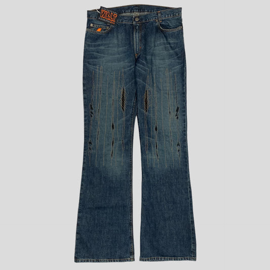 W+LT 2003 Ripped Effect Jeans - 32-33