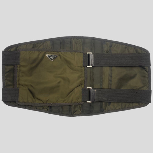 Prada 1999 Nylon Tactical Belt Bag - L