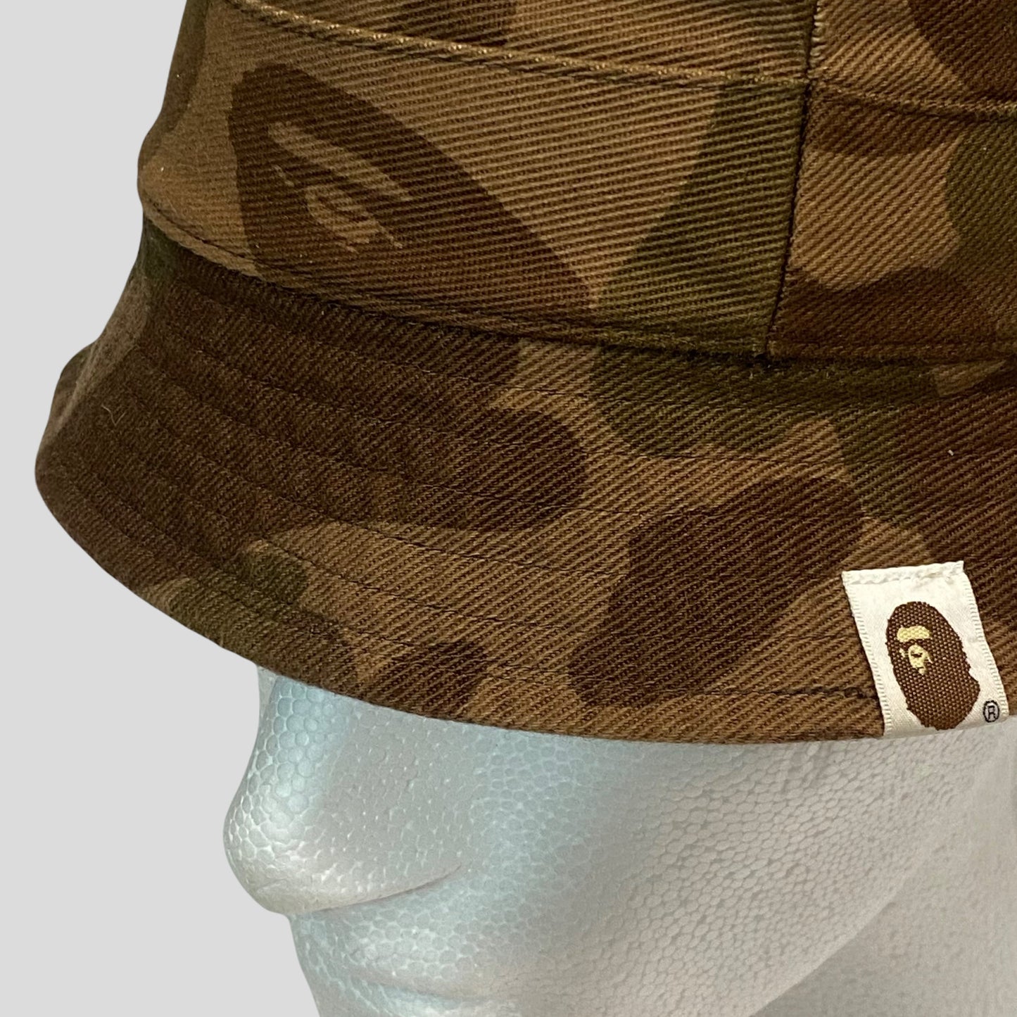 Bape 00’s Reversible Camo Bucket Hat - M