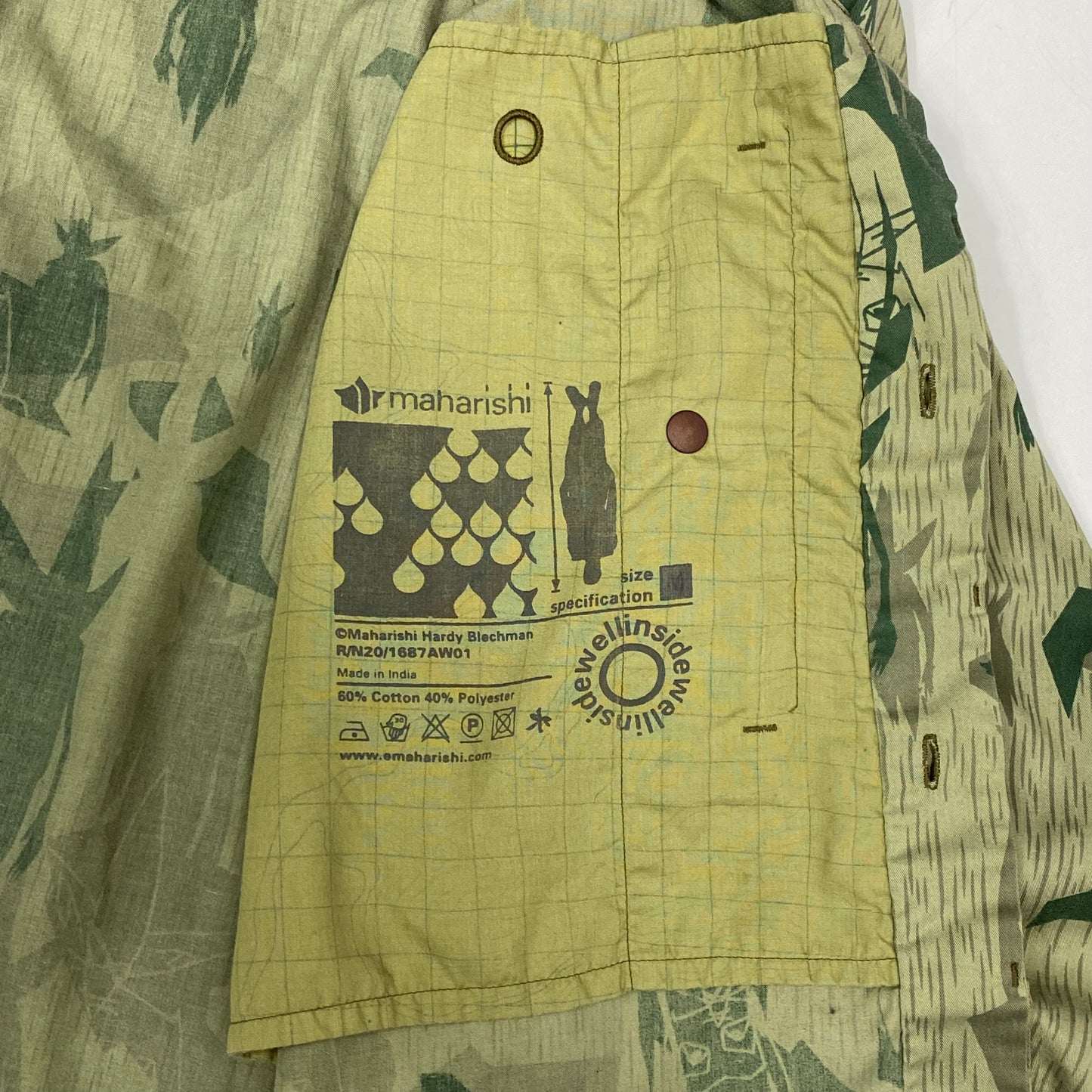 Maharishi x Futura AW01 Pointman Stash Pocket Shirt - M (L)